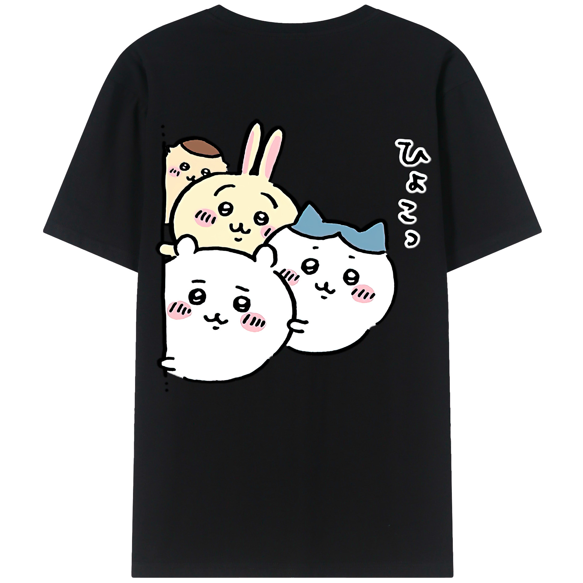 （画像用） ちいかわ ちいかわ Chii-kawa chiikawa レディース半袖Tシャツ(バックプリント)