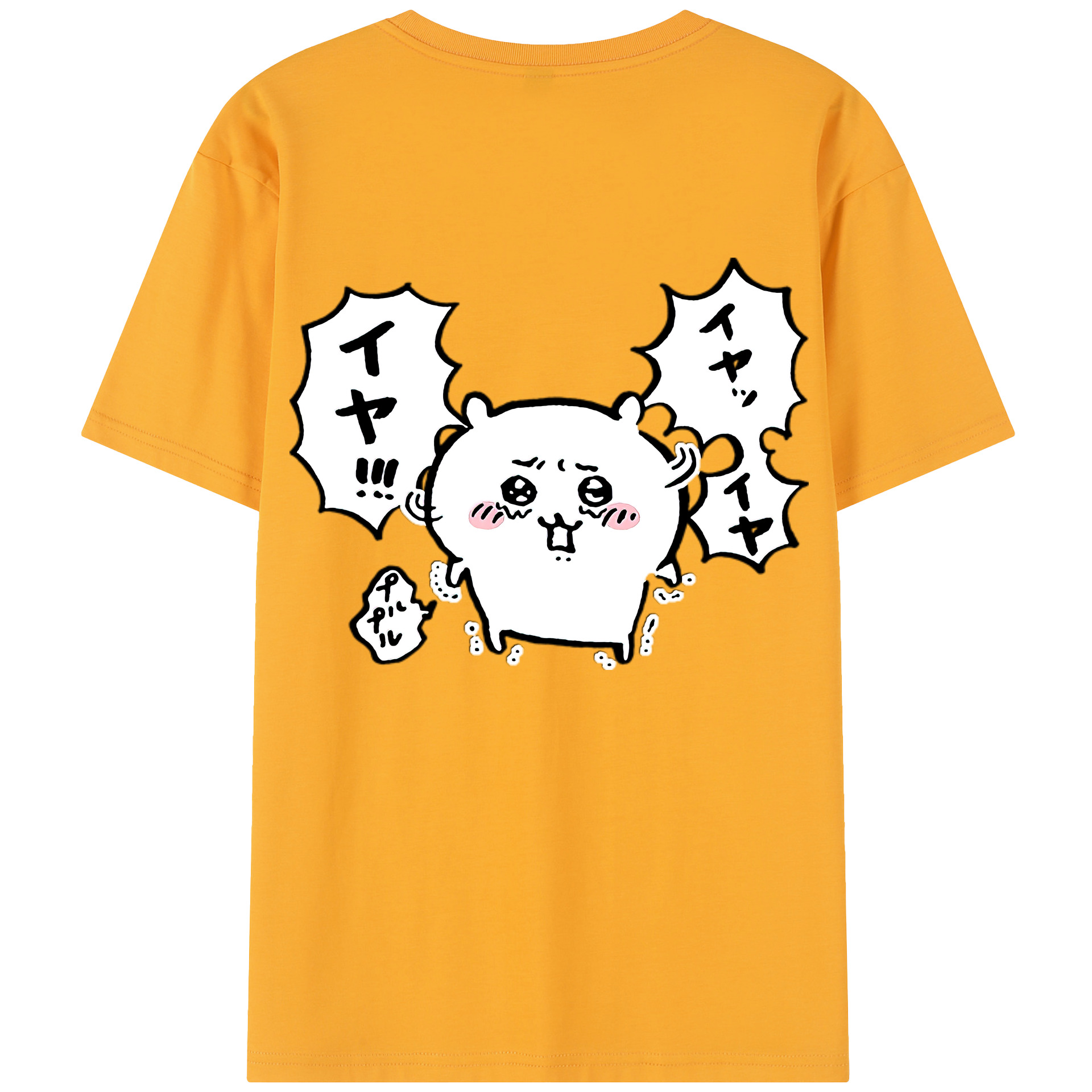 （画像用） ちいかわ ちいかわ Chii-kawa chiikawa レディース半袖Tシャツ(バックプリント)