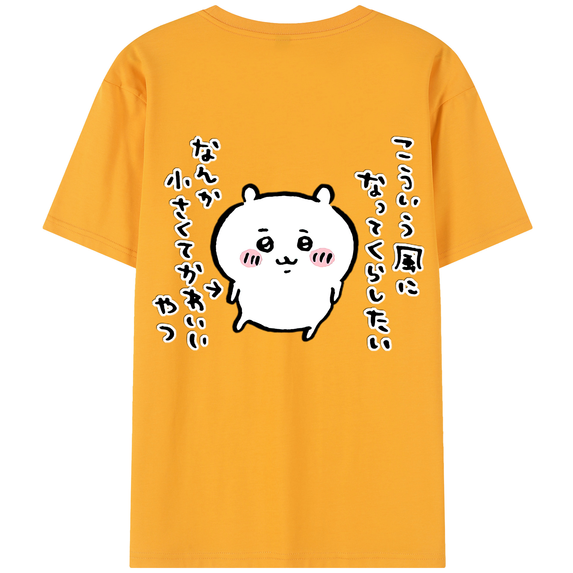 （画像用） ちいかわ ちいかわ Chii-kawa chiikawa レディース半袖Tシャツ(バックプリント)