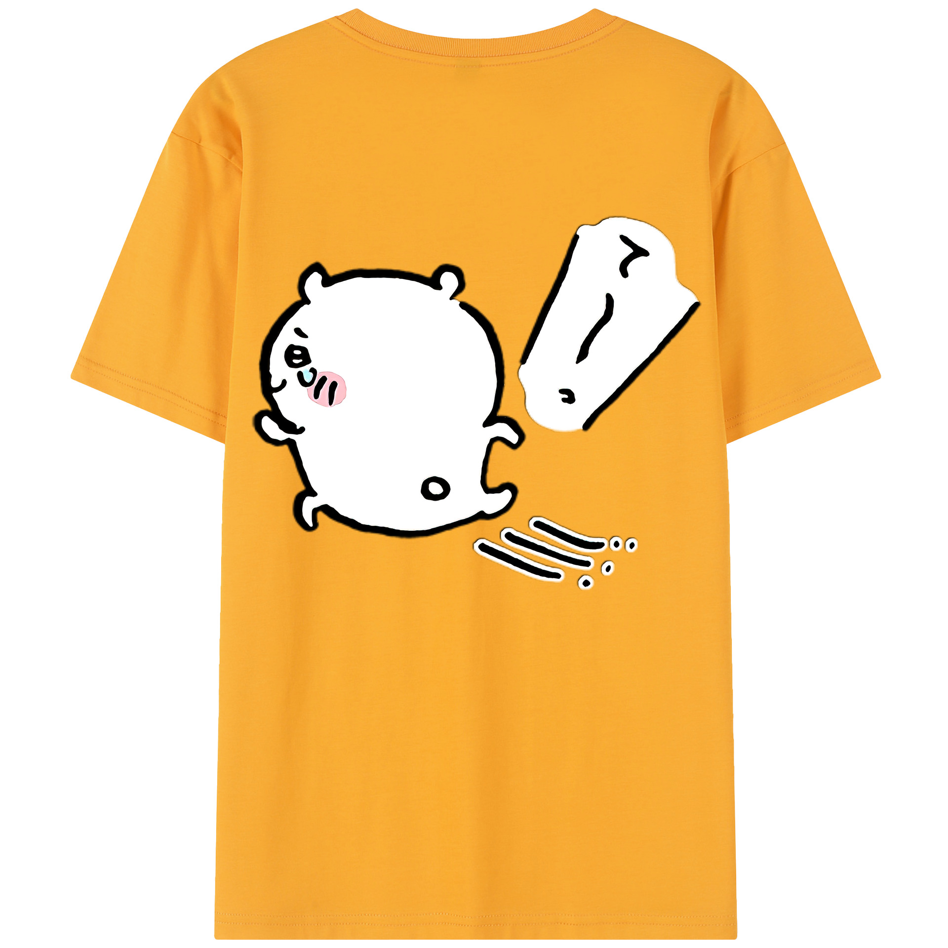 （画像用） ちいかわ ちいかわ Chii-kawa chiikawa レディース半袖Tシャツ(バックプリント)