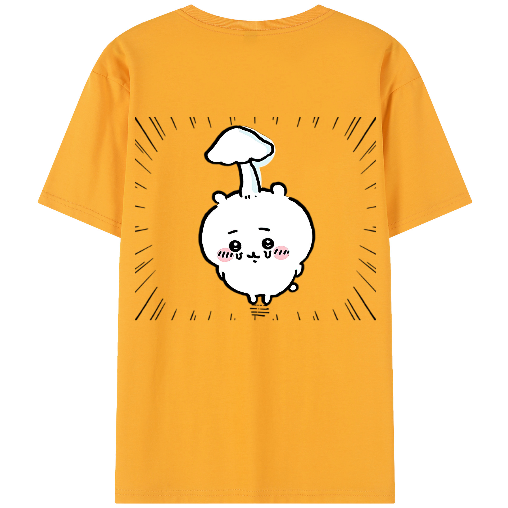 （画像用） ちいかわ ちいかわ Chii-kawa chiikawa レディース半袖Tシャツ(バックプリント)