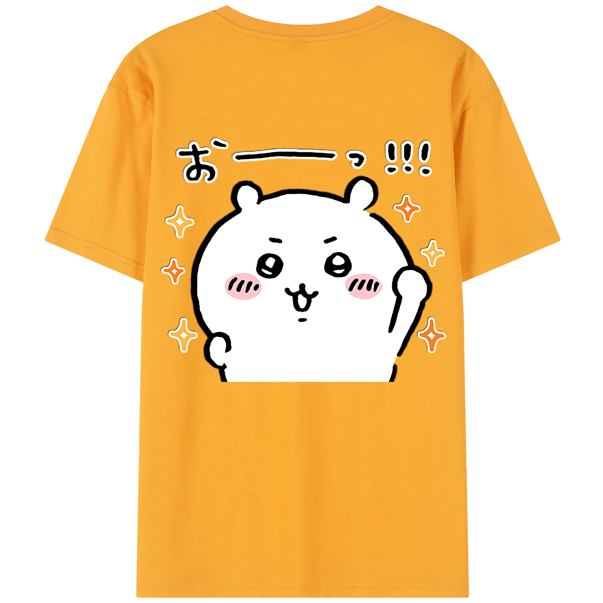 （画像用） ちいかわ ちいかわ Chii-kawa chiikawa レディース半袖Tシャツ(バックプリント)