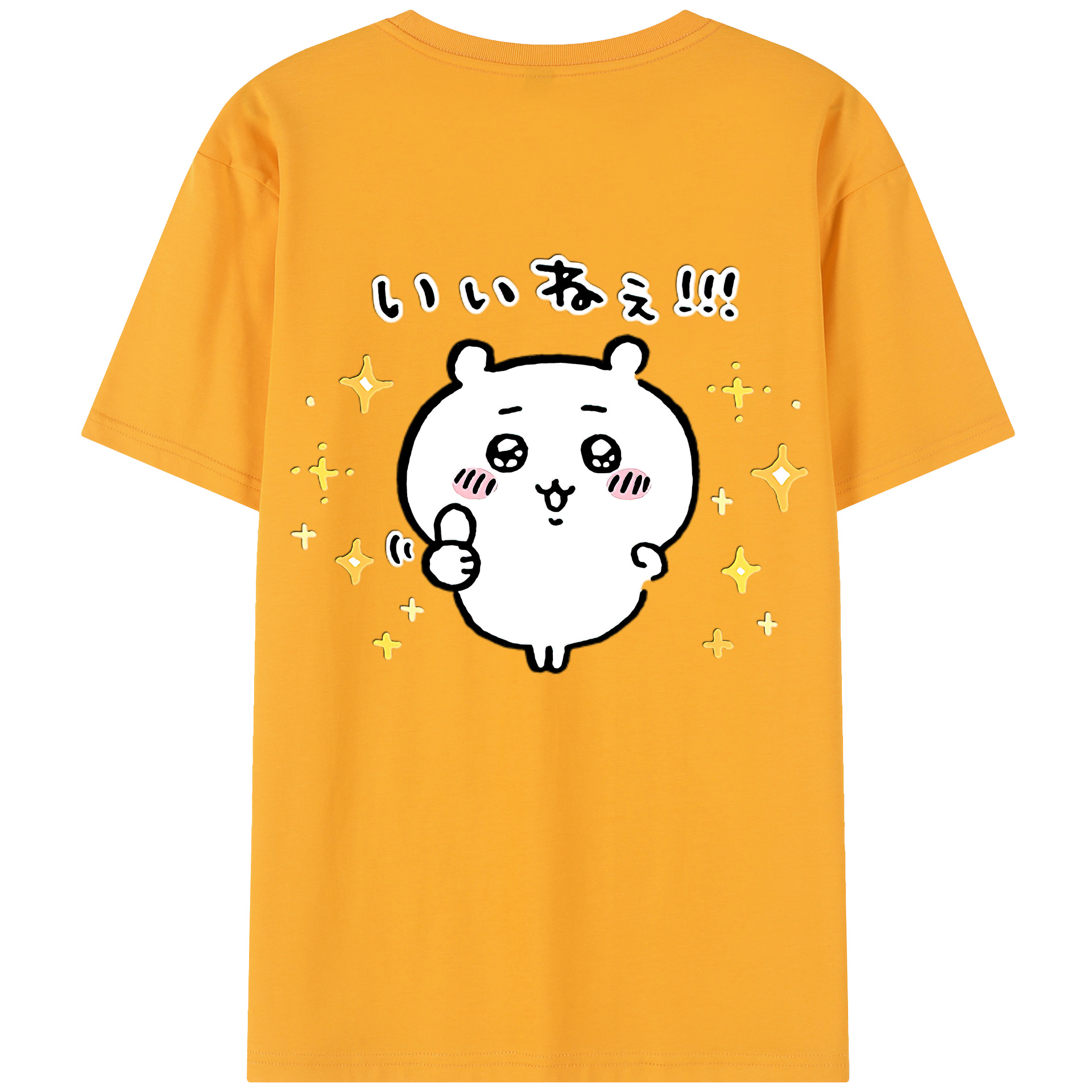 （画像用） ちいかわ ちいかわ Chii-kawa chiikawa レディース半袖Tシャツ(バックプリント)