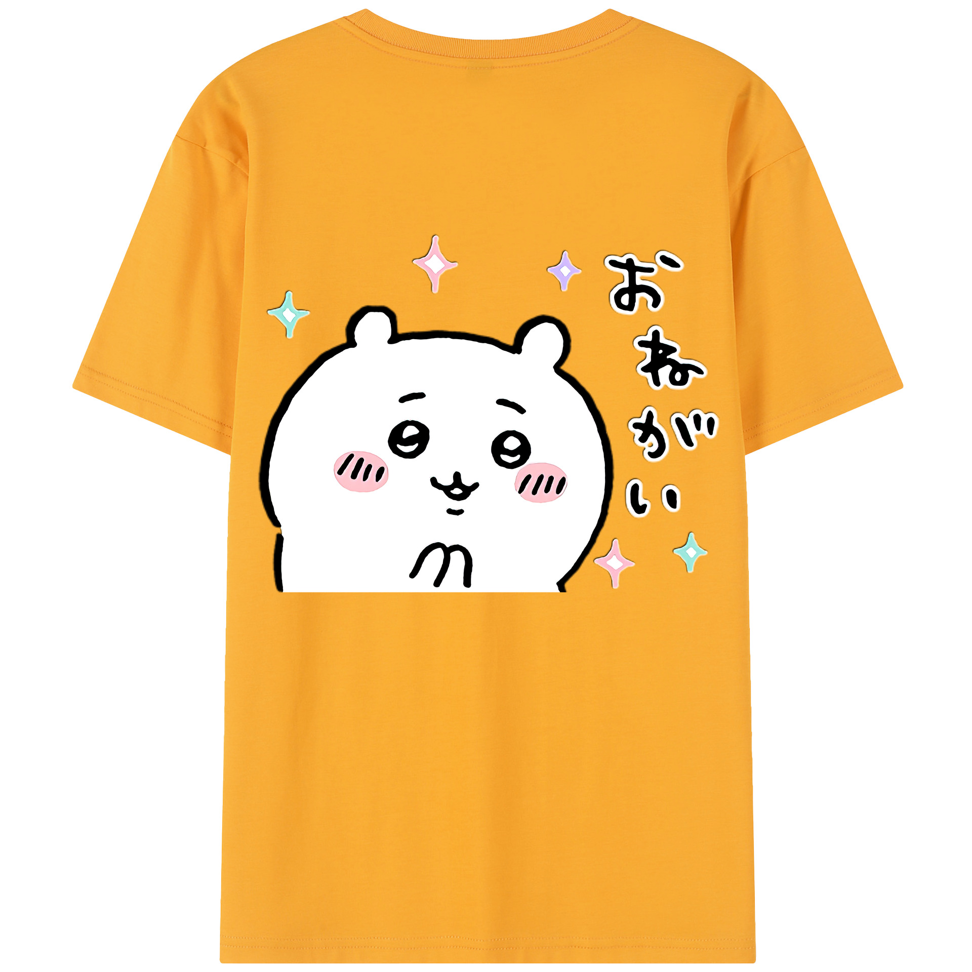 （画像用） ちいかわ ちいかわ Chii-kawa chiikawa レディース半袖Tシャツ(バックプリント)