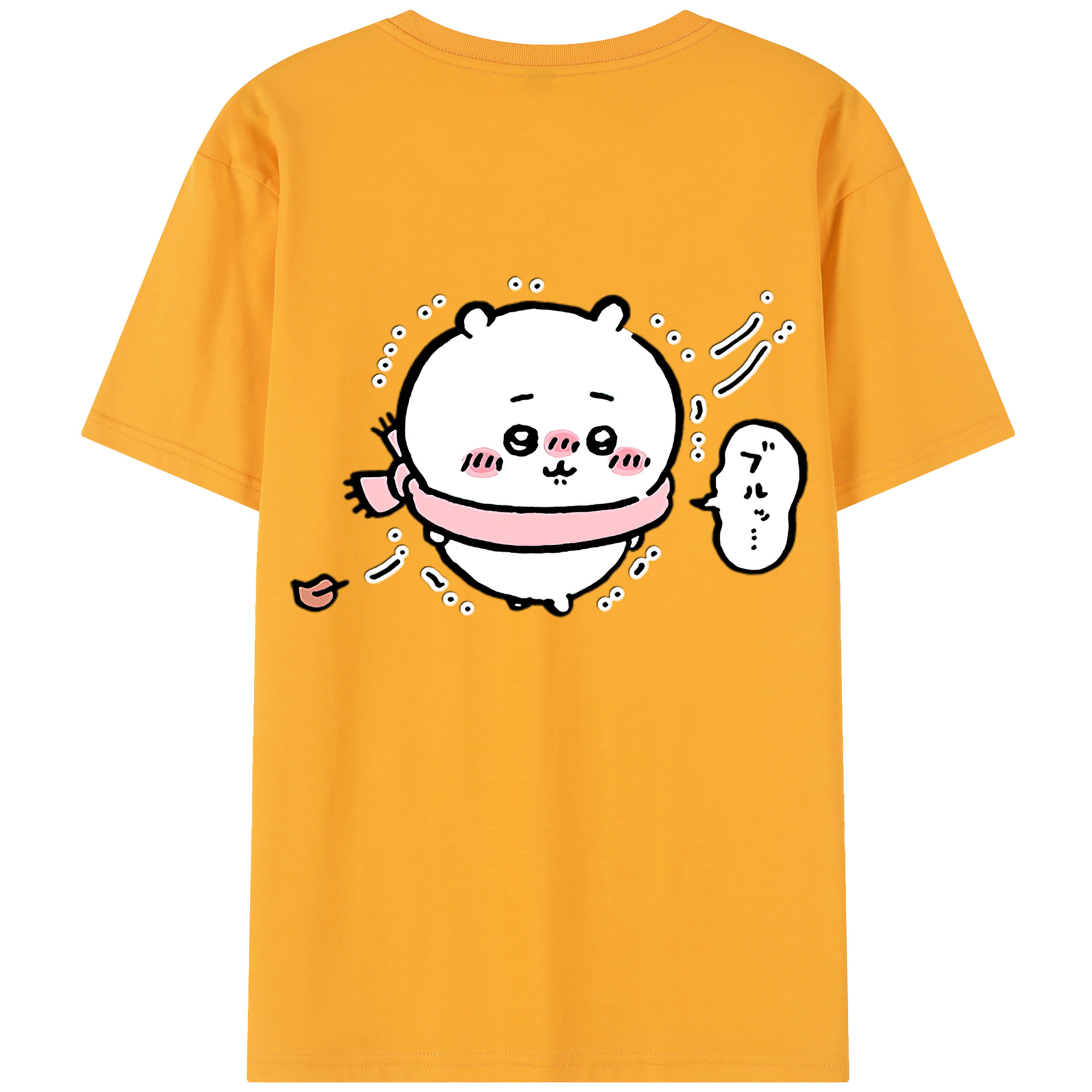 （画像用） ちいかわ ちいかわ Chii-kawa chiikawa レディース半袖Tシャツ(バックプリント)