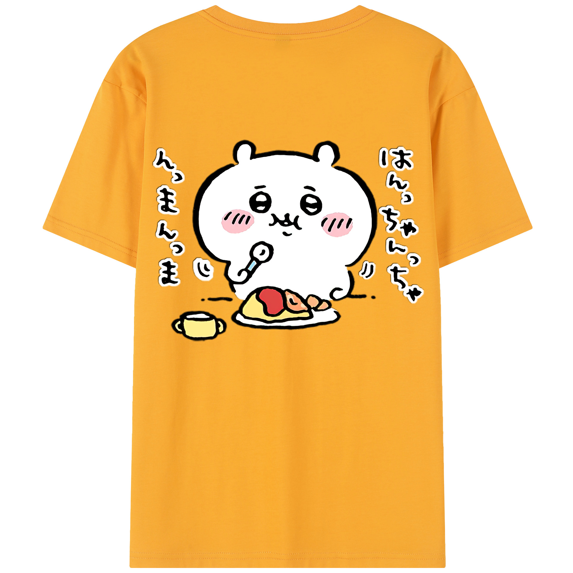 （画像用） ちいかわ ちいかわ Chii-kawa chiikawa レディース半袖Tシャツ(バックプリント)