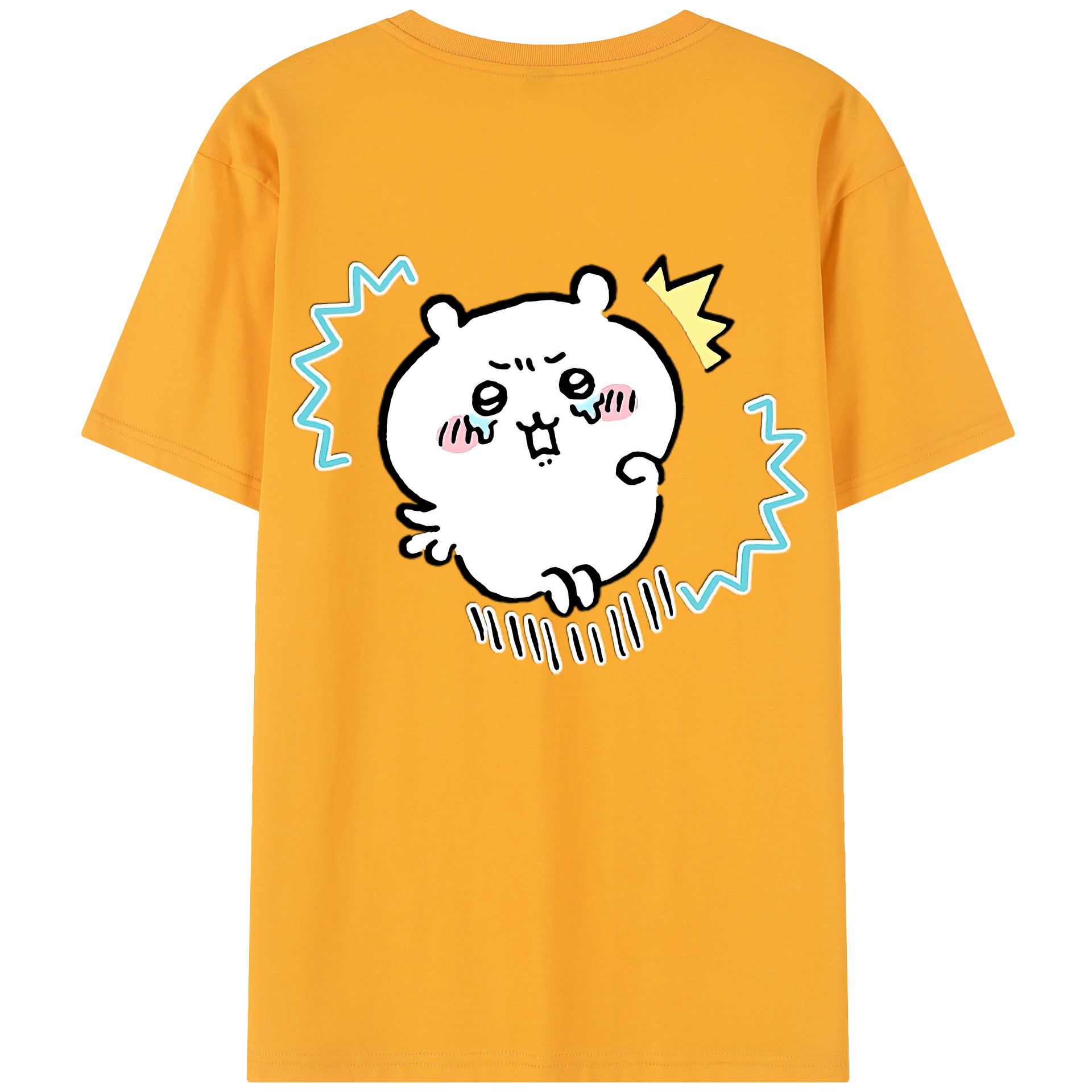 （画像用） ちいかわ ちいかわ Chii-kawa chiikawa レディース半袖Tシャツ(バックプリント)