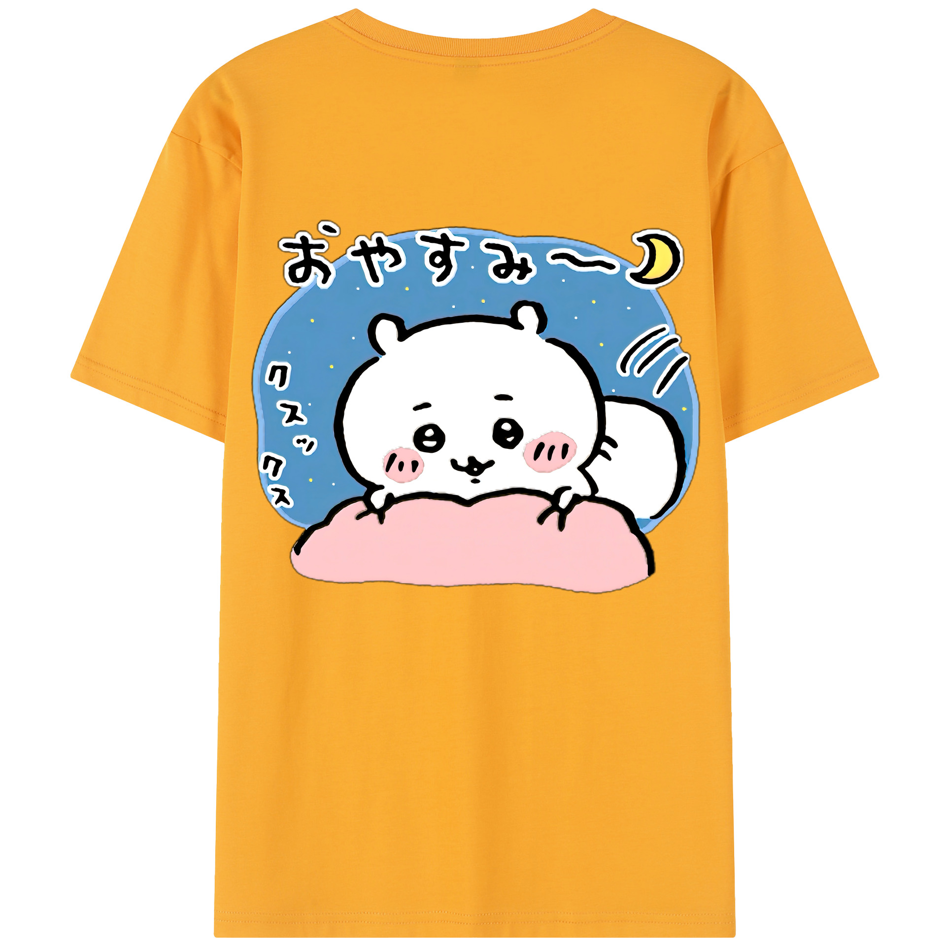 （画像用） ちいかわ ちいかわ Chii-kawa chiikawa レディース半袖Tシャツ(バックプリント)