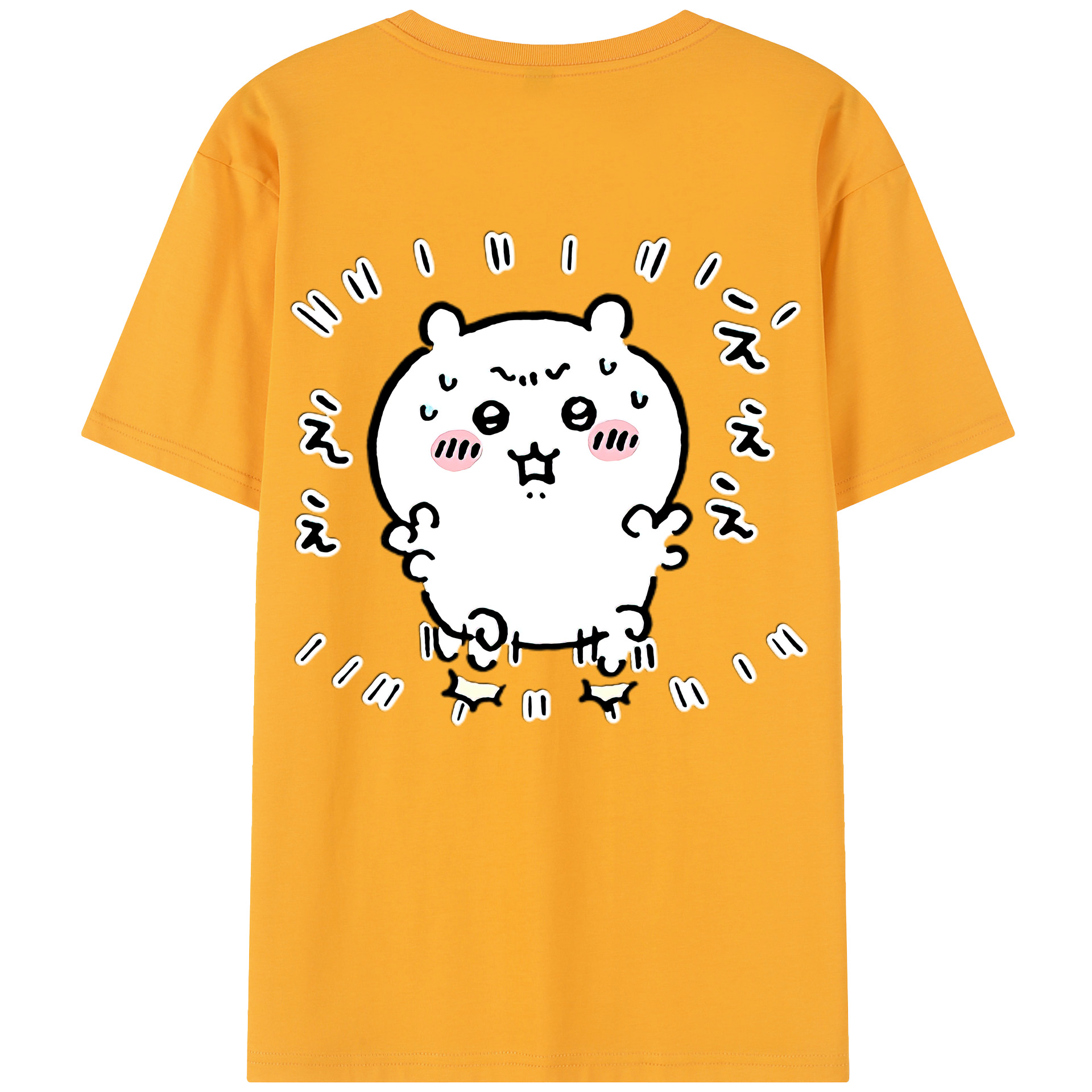 （画像用） ちいかわ ちいかわ Chii-kawa chiikawa レディース半袖Tシャツ(バックプリント)