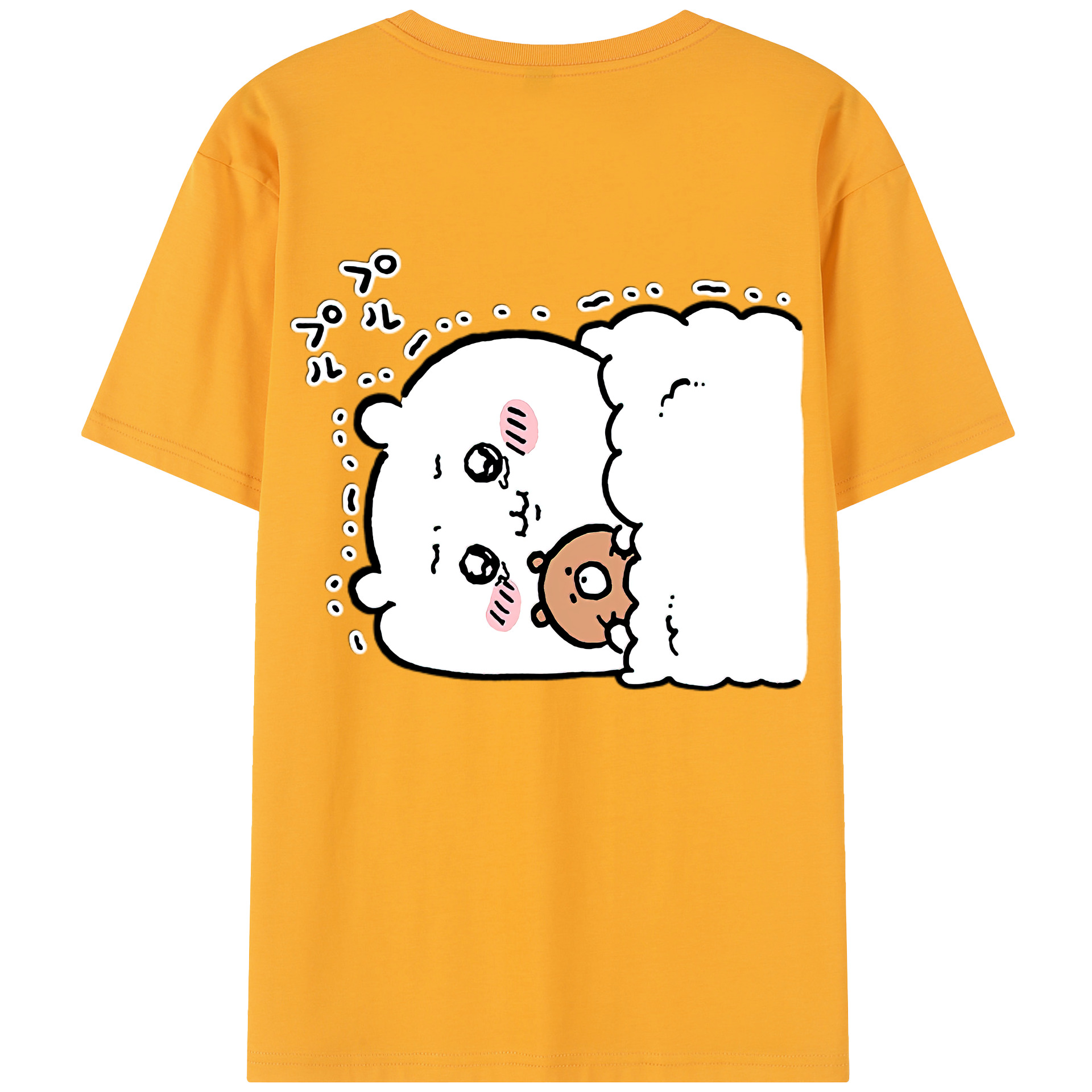 （画像用） ちいかわ ちいかわ Chii-kawa chiikawa レディース半袖Tシャツ(バックプリント)