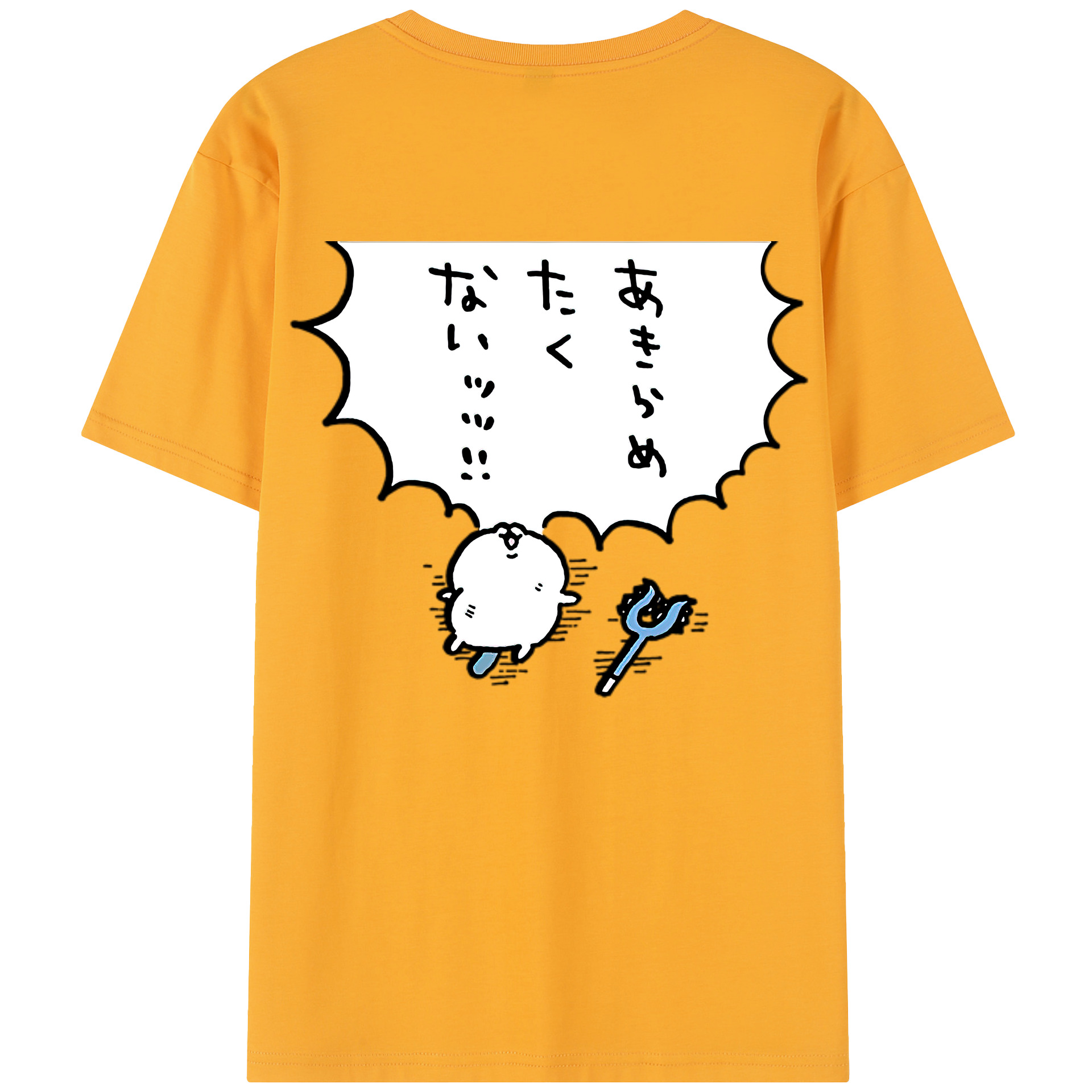 （画像用） ちいかわ ちいかわ Chii-kawa chiikawa レディース半袖Tシャツ(バックプリント)