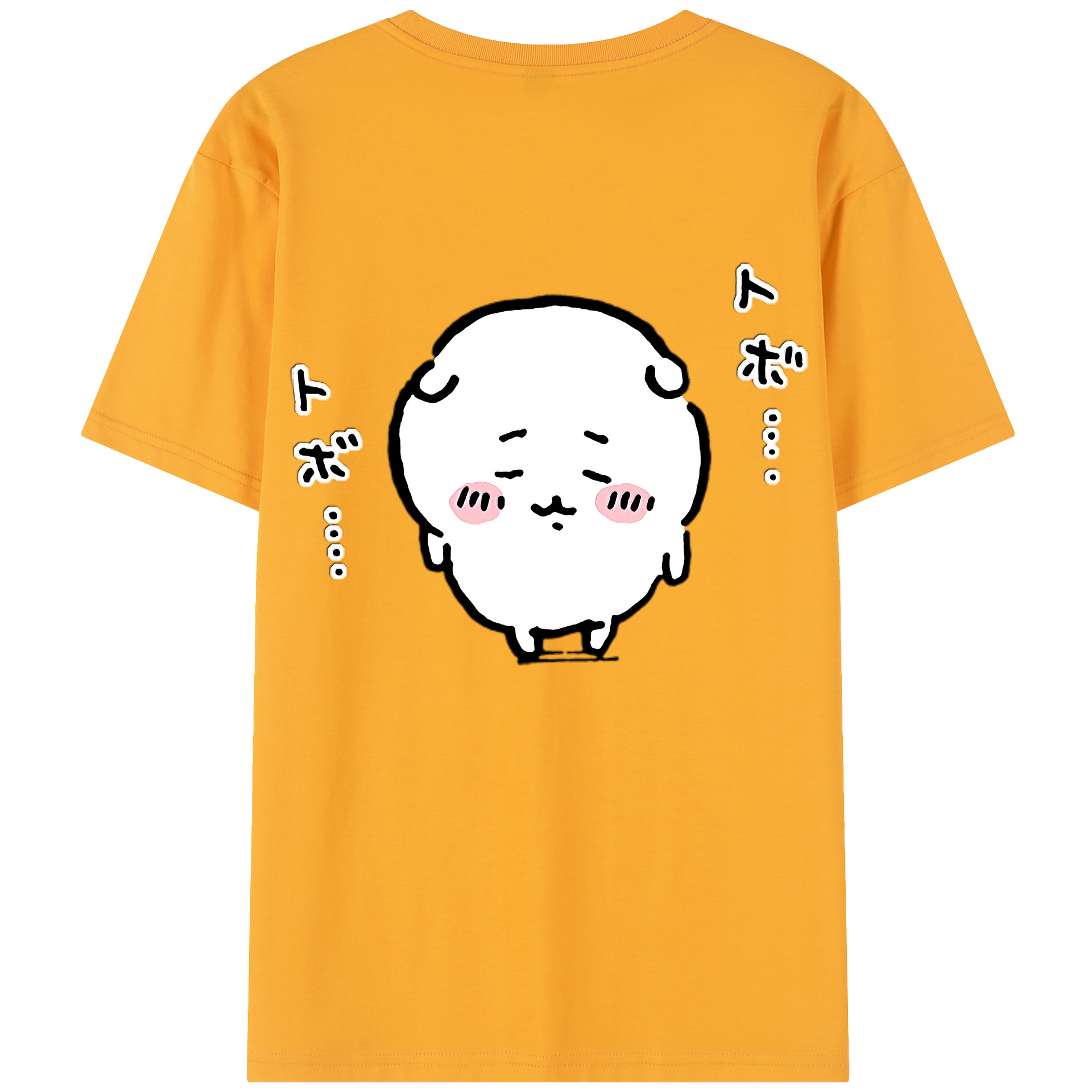 （画像用） ちいかわ ちいかわ Chii-kawa chiikawa レディース半袖Tシャツ(バックプリント)