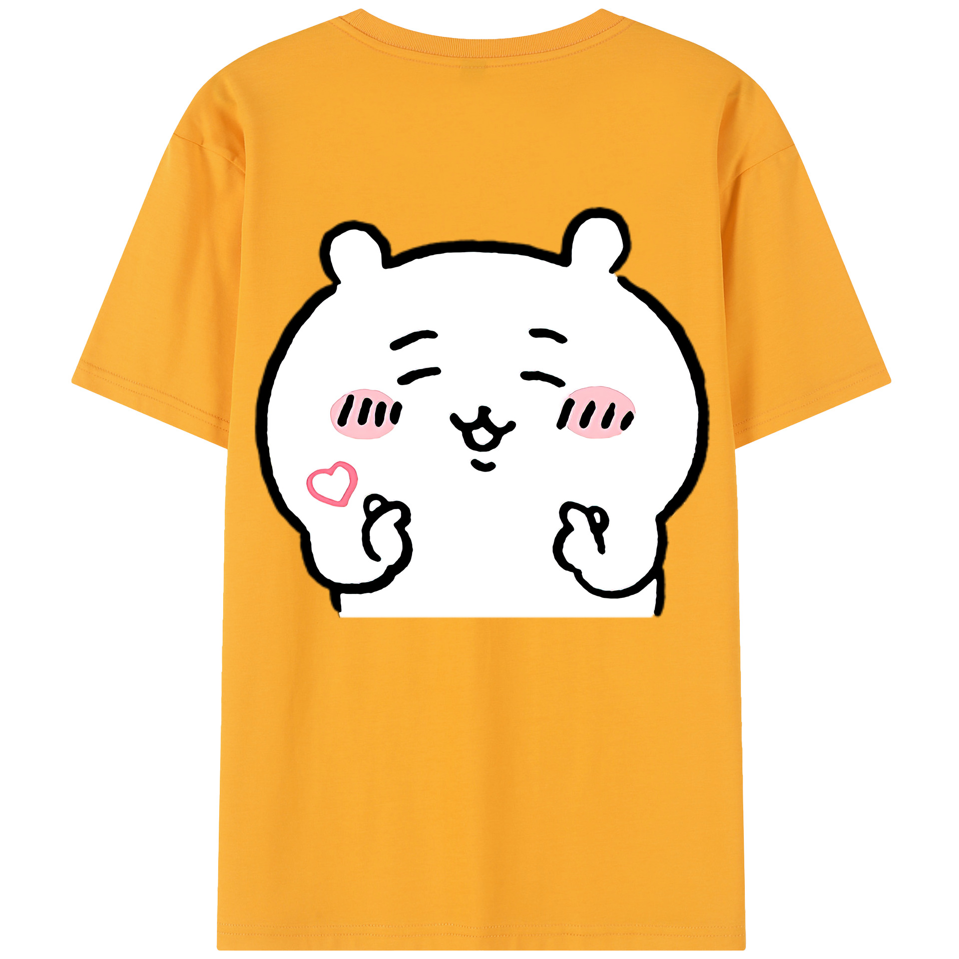 （画像用） ちいかわ ちいかわ Chii-kawa chiikawa レディース半袖Tシャツ(バックプリント)