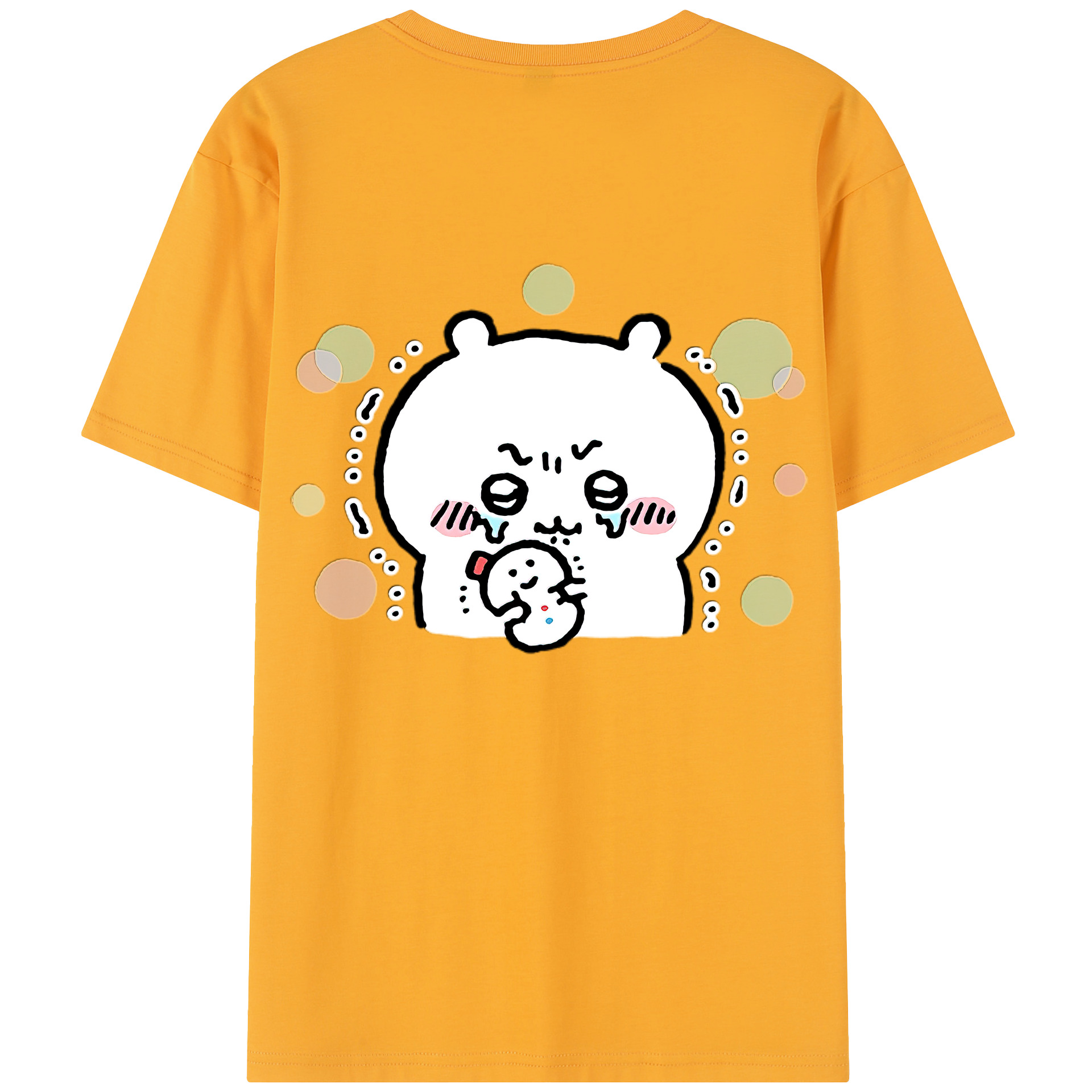 （画像用） ちいかわ ちいかわ Chii-kawa chiikawa レディース半袖Tシャツ(バックプリント)