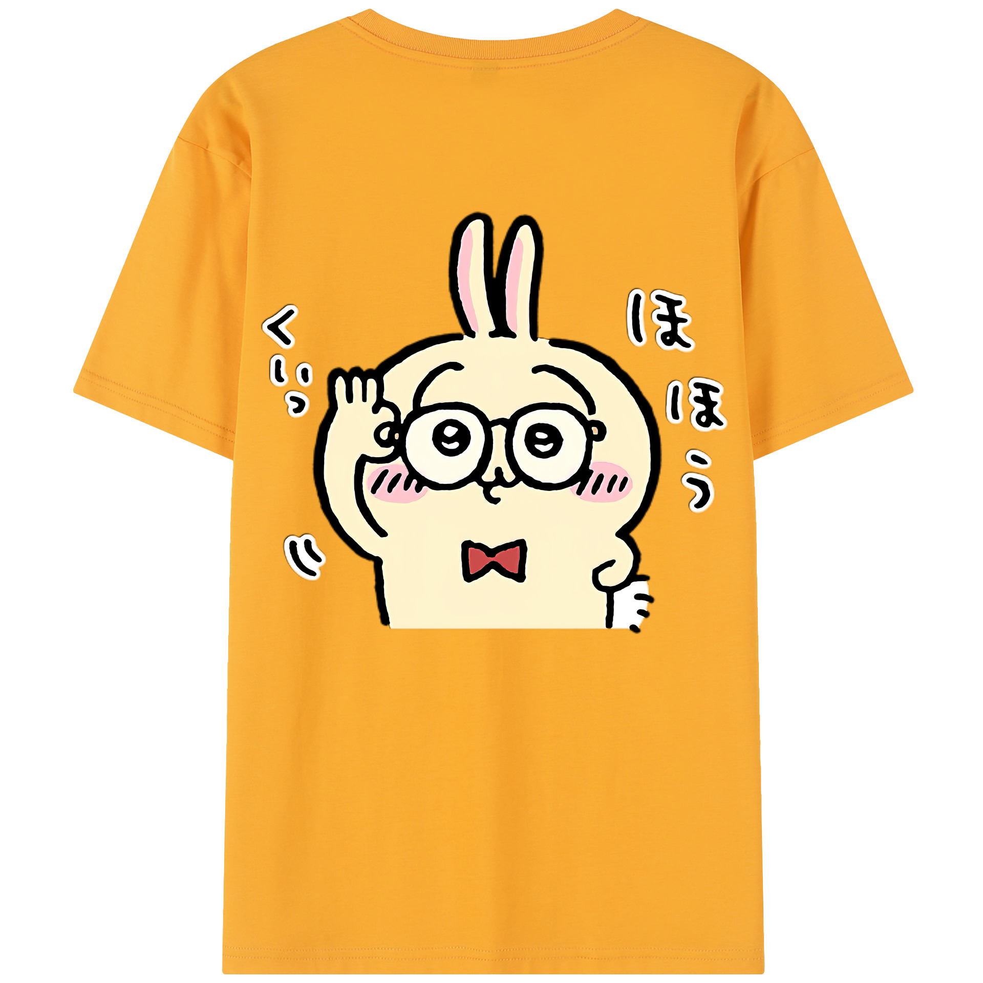 （画像用） ちいかわ うさぎ Chii-kawa usagi レディース半袖Tシャツ(バックプリント)