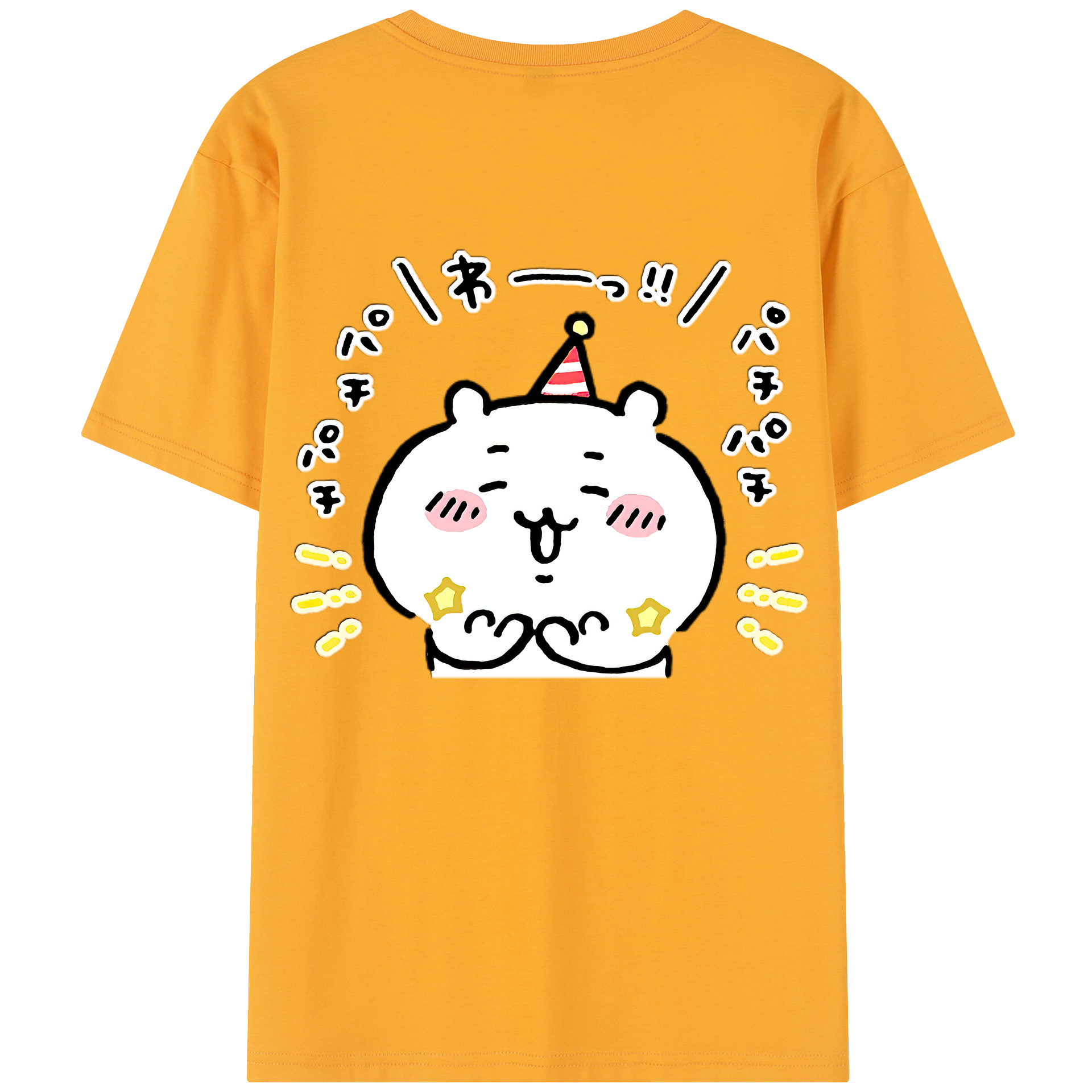 （画像用） ちいかわ ちいかわ Chii-kawa chiikawa レディース半袖Tシャツ(バックプリント)