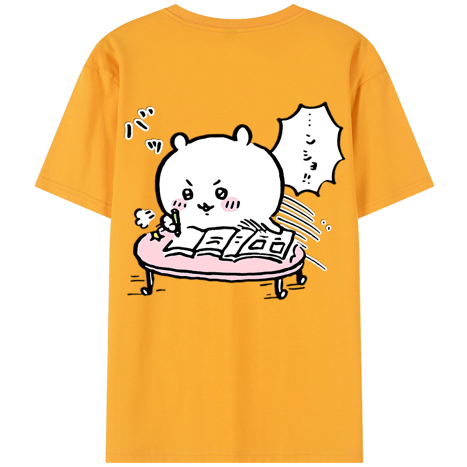 （画像用） ちいかわ ちいかわ Chii-kawa chiikawa レディース半袖Tシャツ(バックプリント)