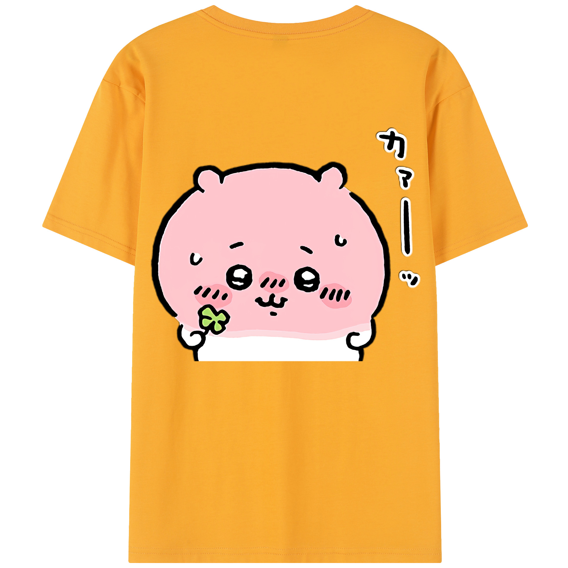 （画像用） ちいかわ ちいかわ Chii-kawa chiikawa レディース半袖Tシャツ(バックプリント)