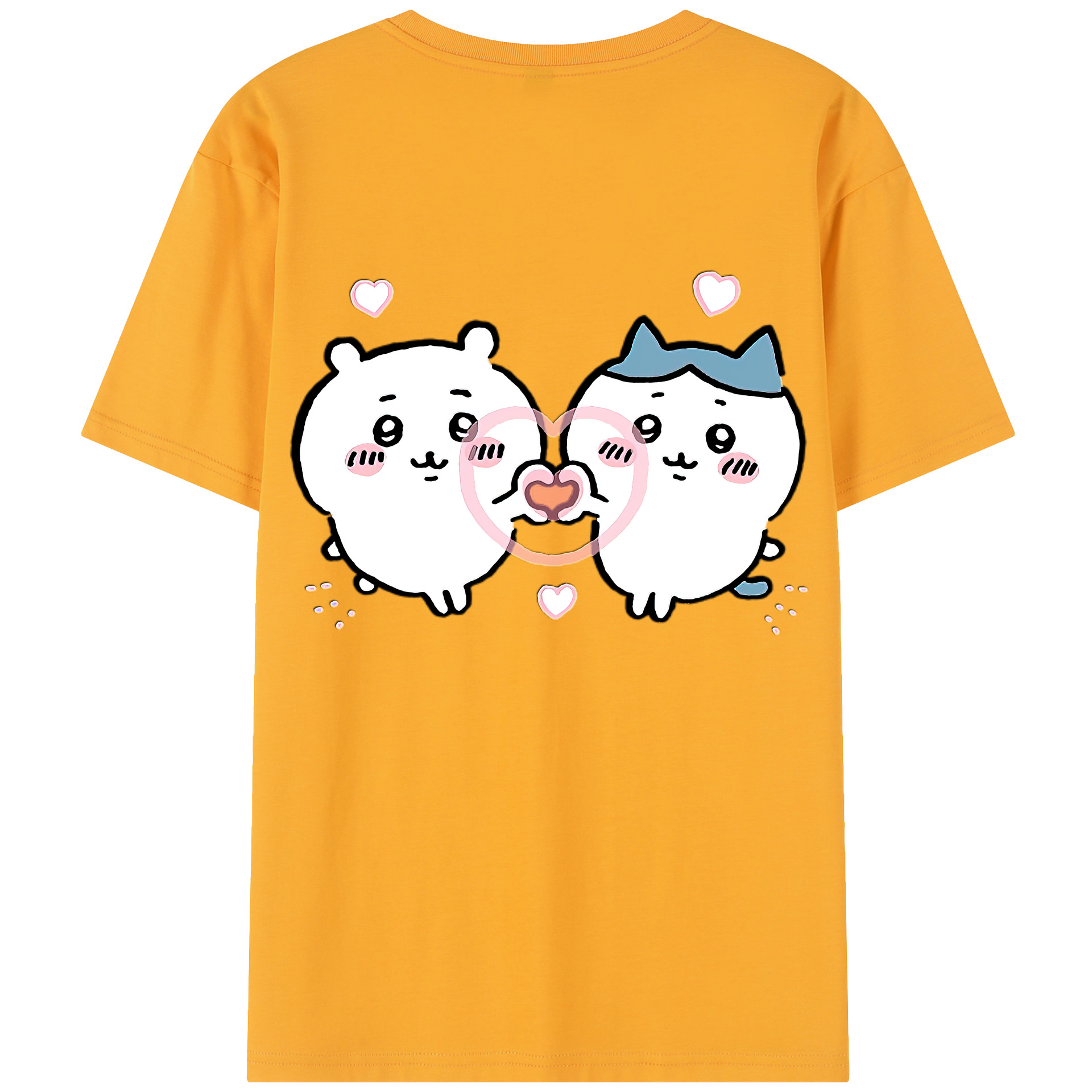 （画像用） ちいかわ ちいかわ Chii-kawa chiikawa レディース半袖Tシャツ(バックプリント)