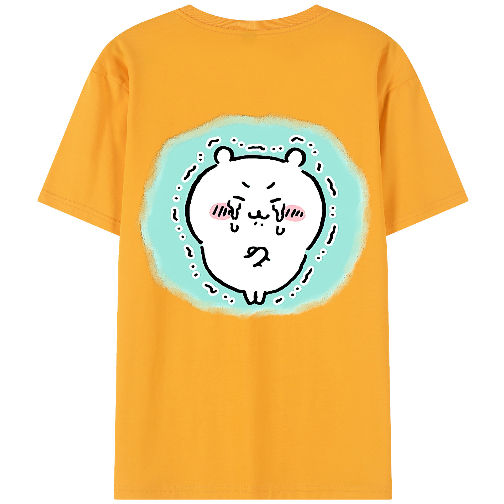 （画像用） ちいかわ ちいかわ Chii-kawa chiikawa レディース半袖Tシャツ(バックプリント)