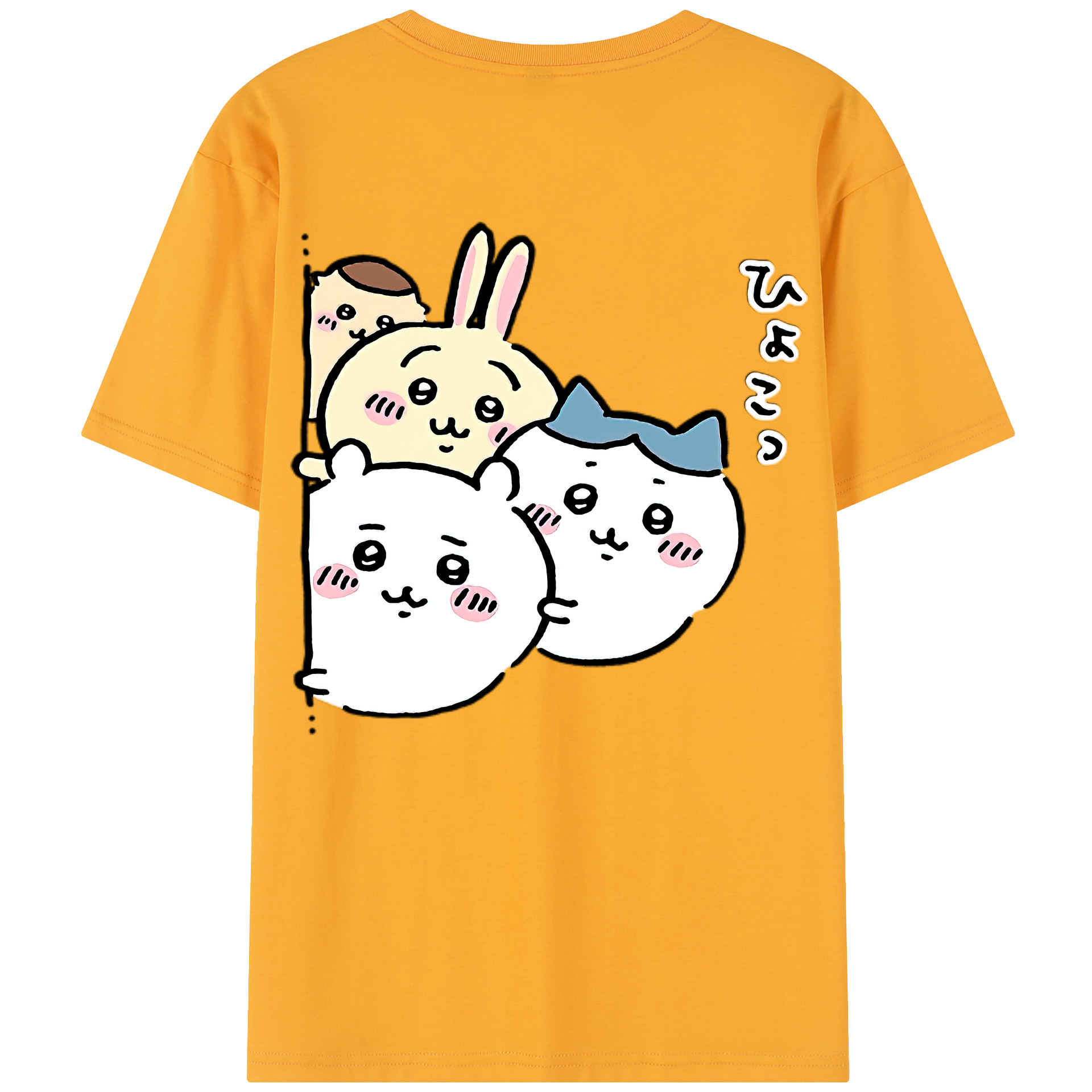 （画像用） ちいかわ ちいかわ Chii-kawa chiikawa レディース半袖Tシャツ(バックプリント)
