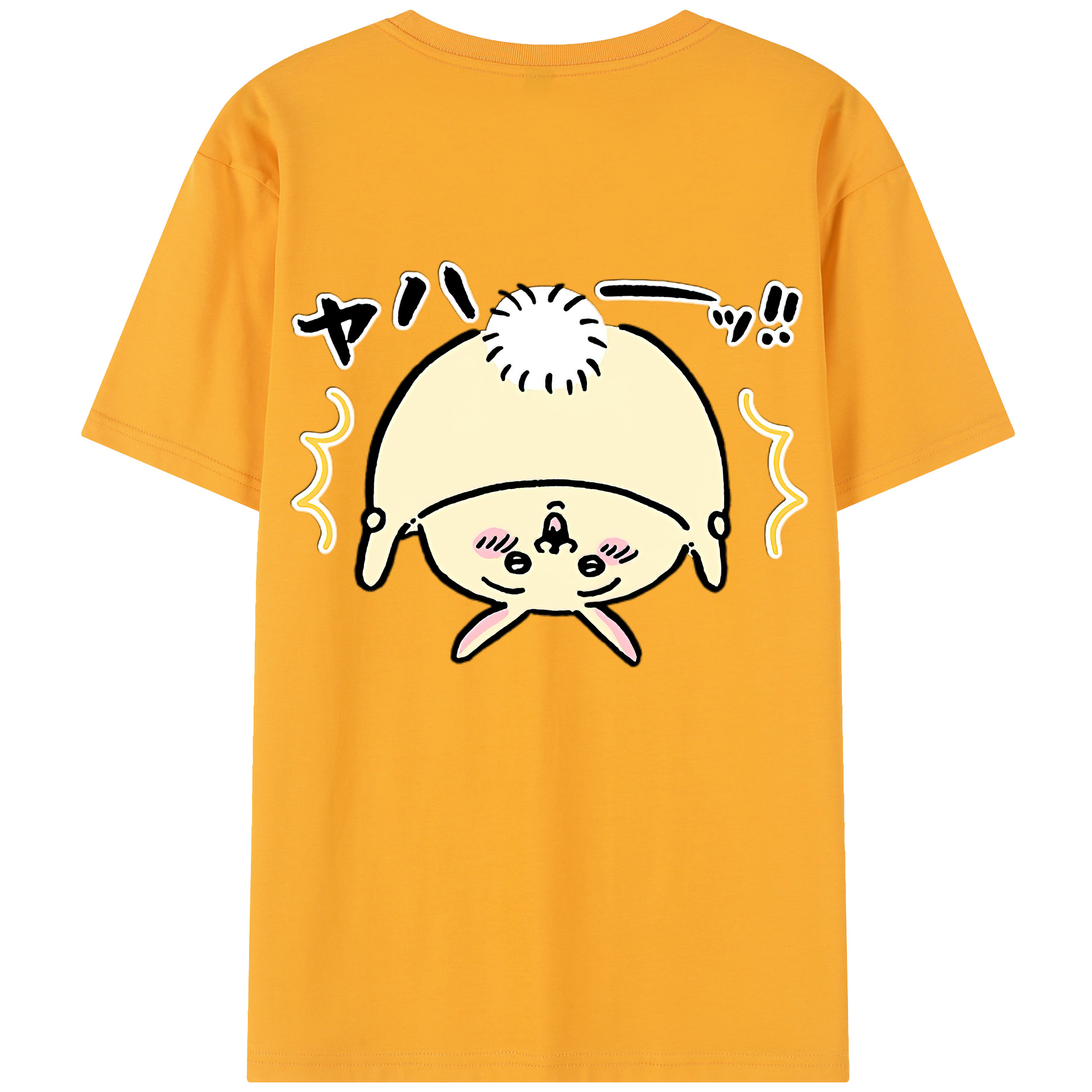 （画像用） ちいかわ うさぎ Chii-kawa usagi レディース半袖Tシャツ(バックプリント)