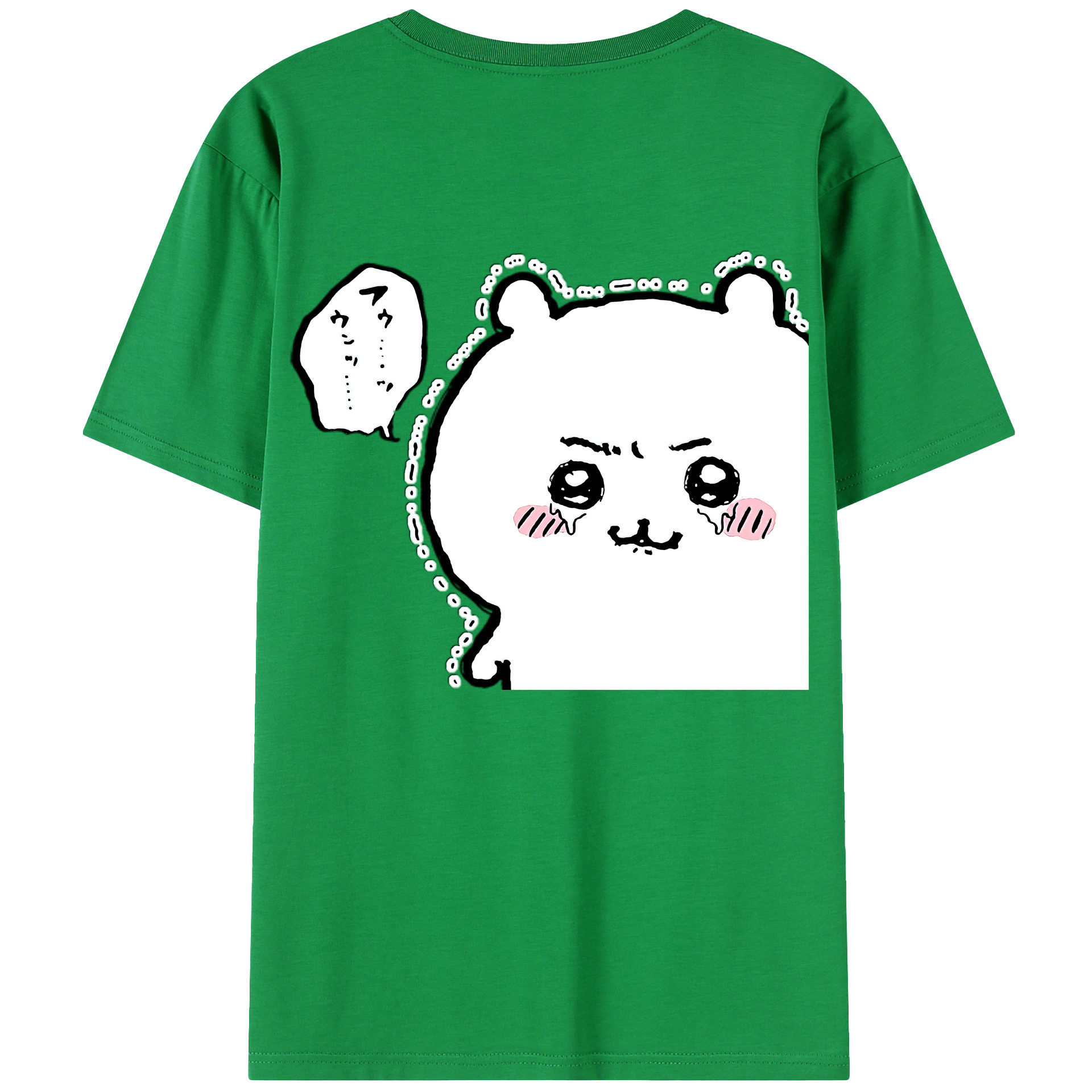 （画像用） ちいかわ ちいかわ Chii-kawa chiikawa レディース半袖Tシャツ(バックプリント)