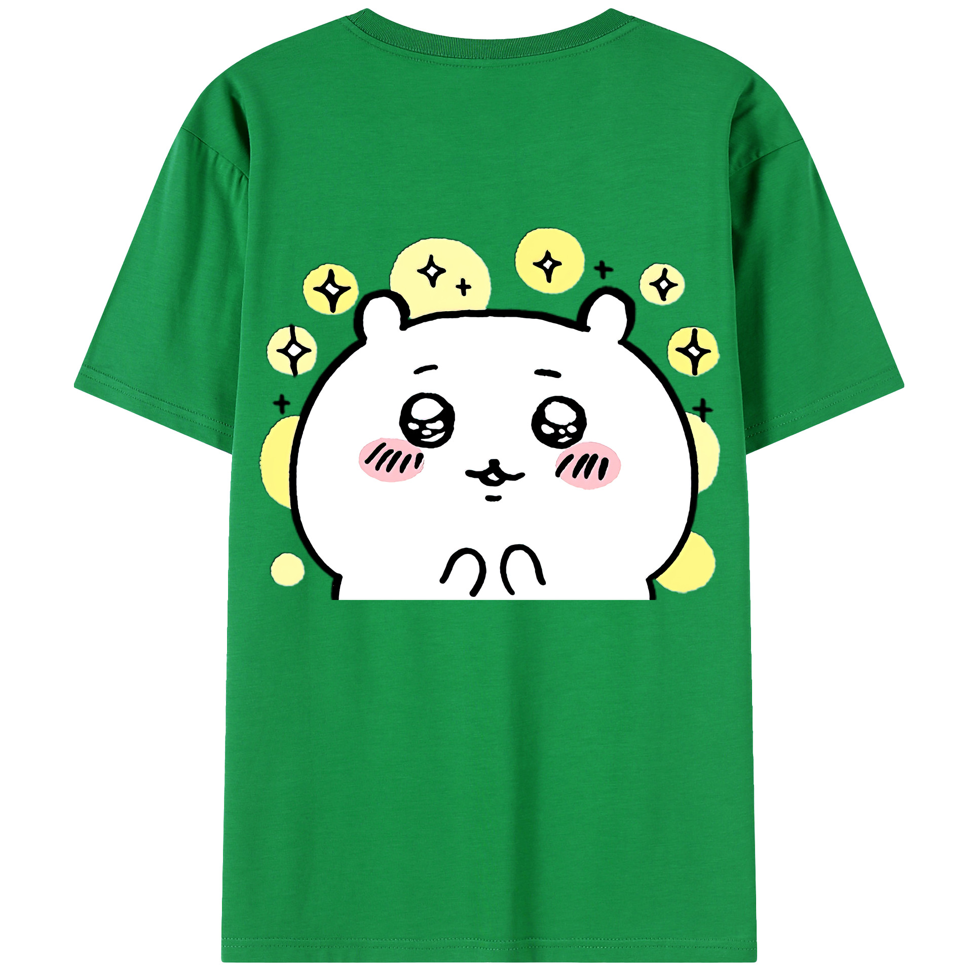 （画像用） ちいかわ ちいかわ Chii-kawa chiikawa レディース半袖Tシャツ(バックプリント)
