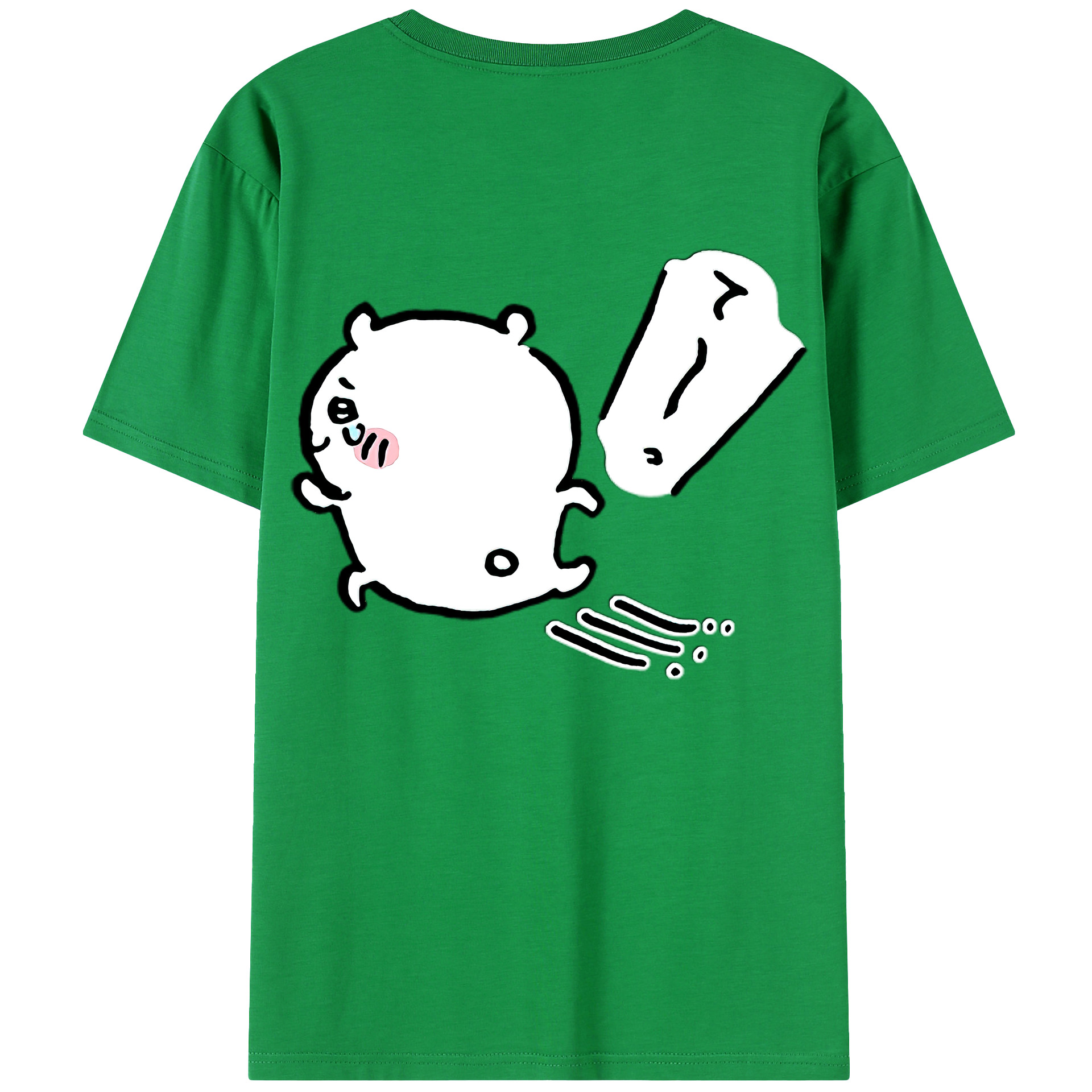 （画像用） ちいかわ ちいかわ Chii-kawa chiikawa レディース半袖Tシャツ(バックプリント)