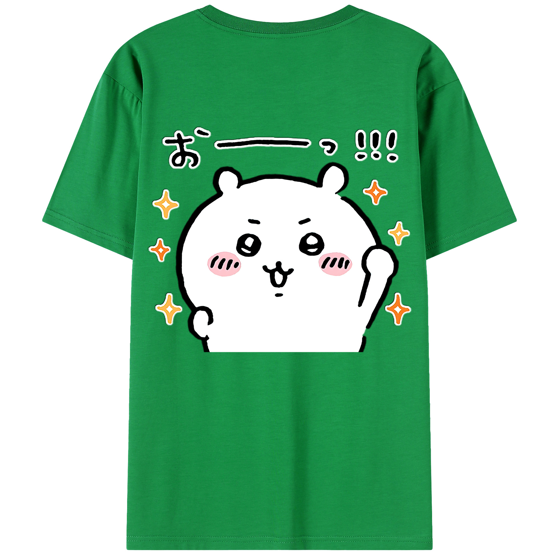 （画像用） ちいかわ ちいかわ Chii-kawa chiikawa レディース半袖Tシャツ(バックプリント)