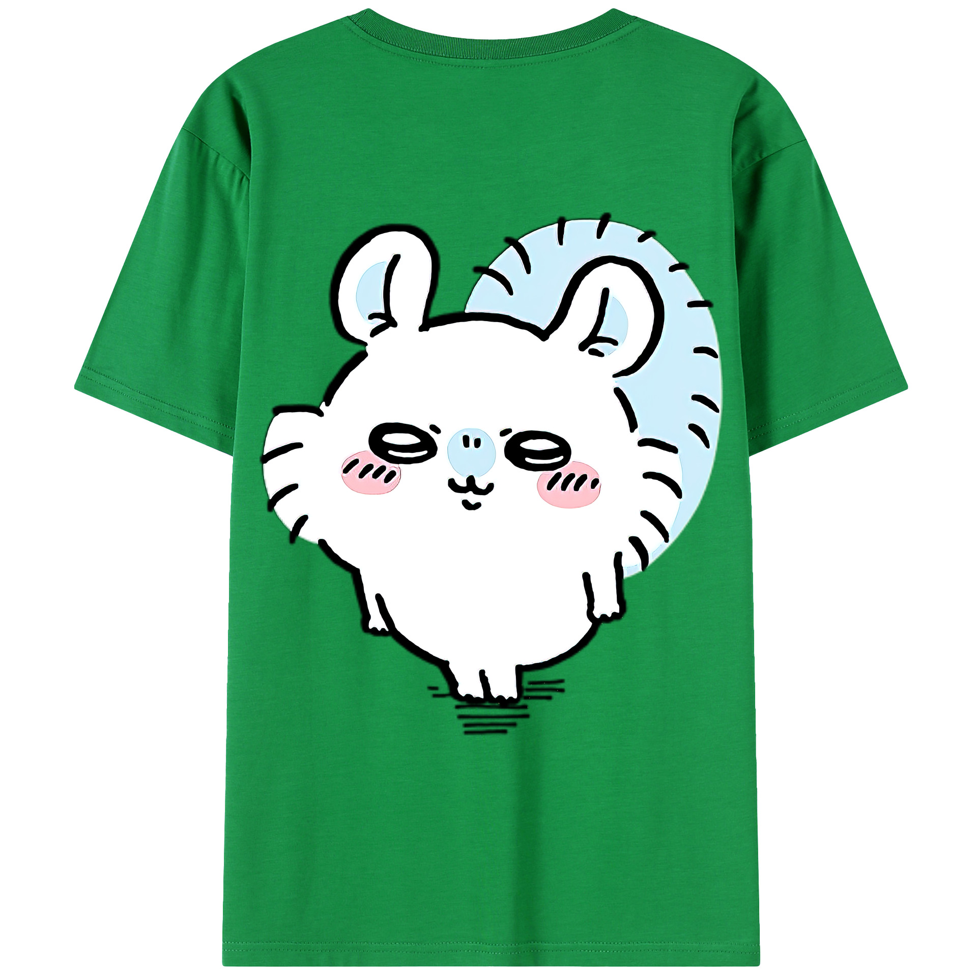 （画像用） ちいかわ モモンガ Chii-kawa Momonga レディース半袖Tシャツ(バックプリント)