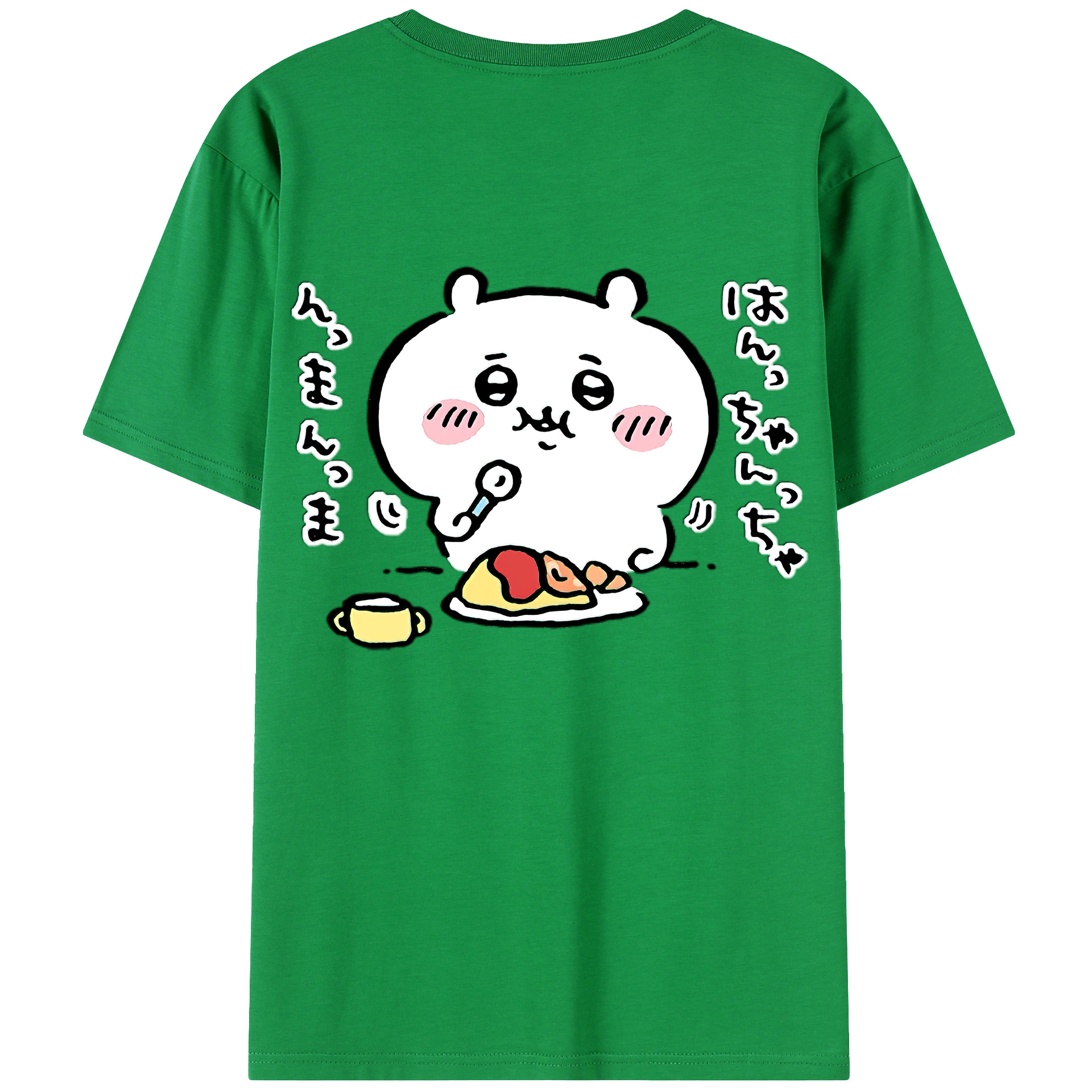 （画像用） ちいかわ ちいかわ Chii-kawa chiikawa レディース半袖Tシャツ(バックプリント)