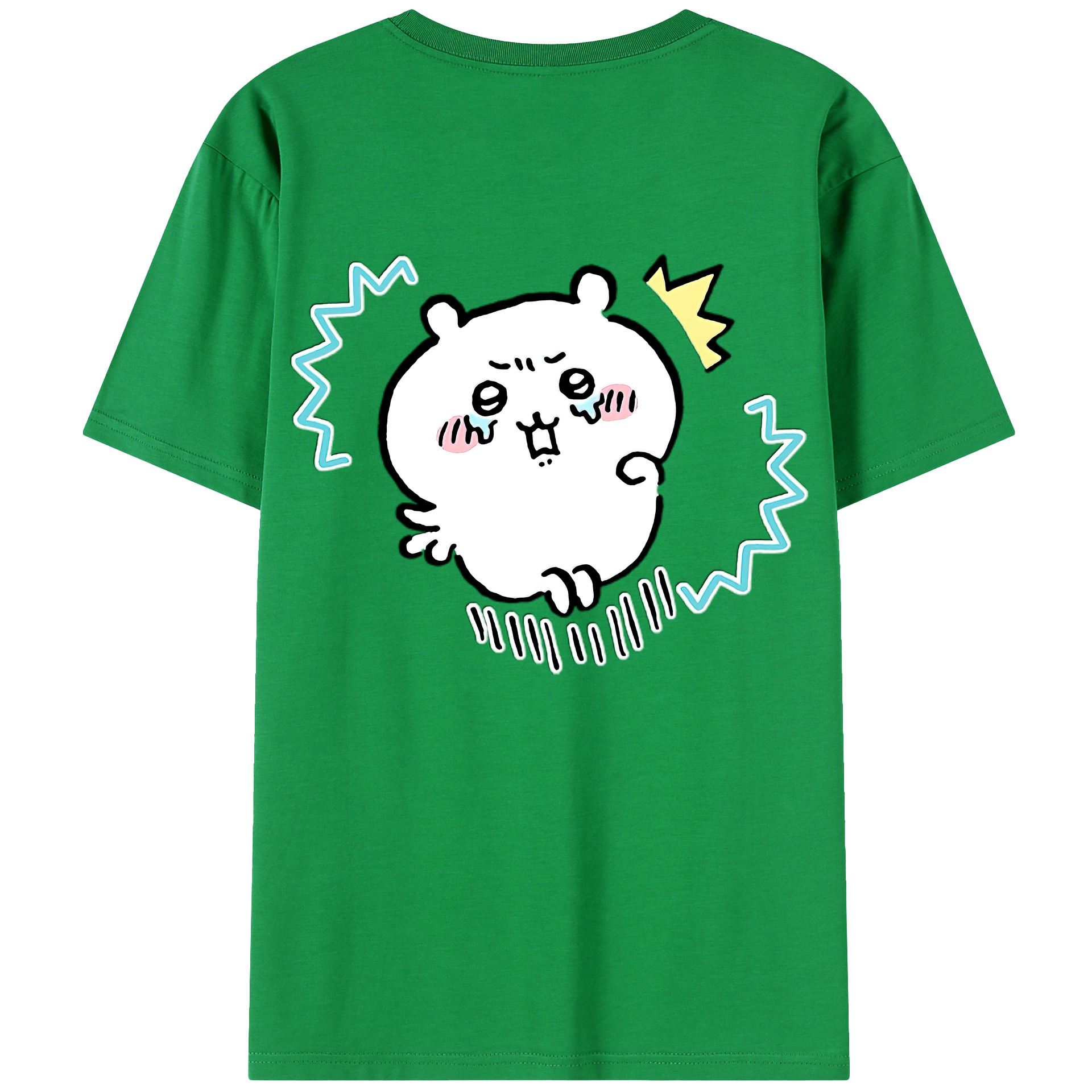 （画像用） ちいかわ ちいかわ Chii-kawa chiikawa レディース半袖Tシャツ(バックプリント)