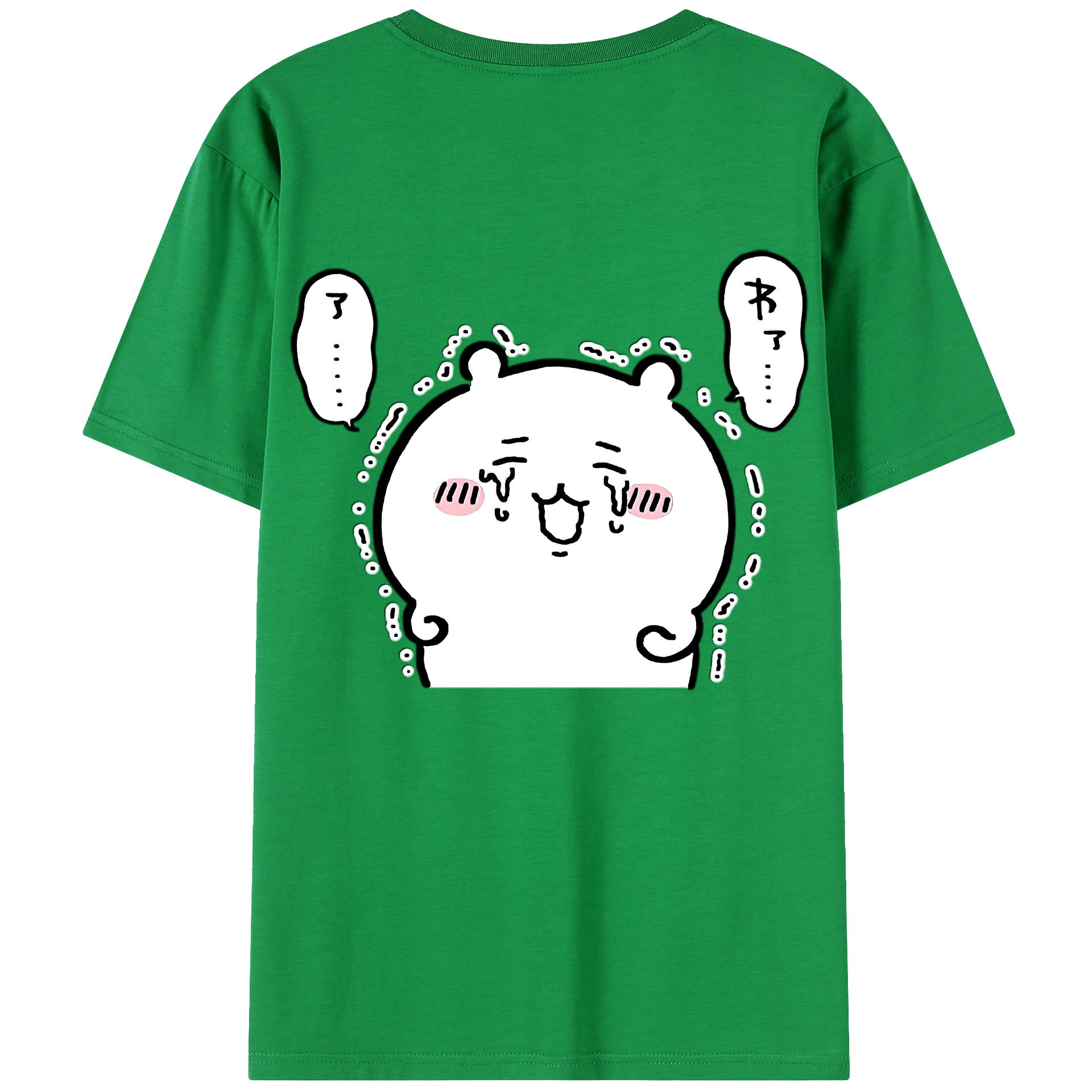 （画像用） ちいかわ ちいかわ Chii-kawa chiikawa レディース半袖Tシャツ(バックプリント)