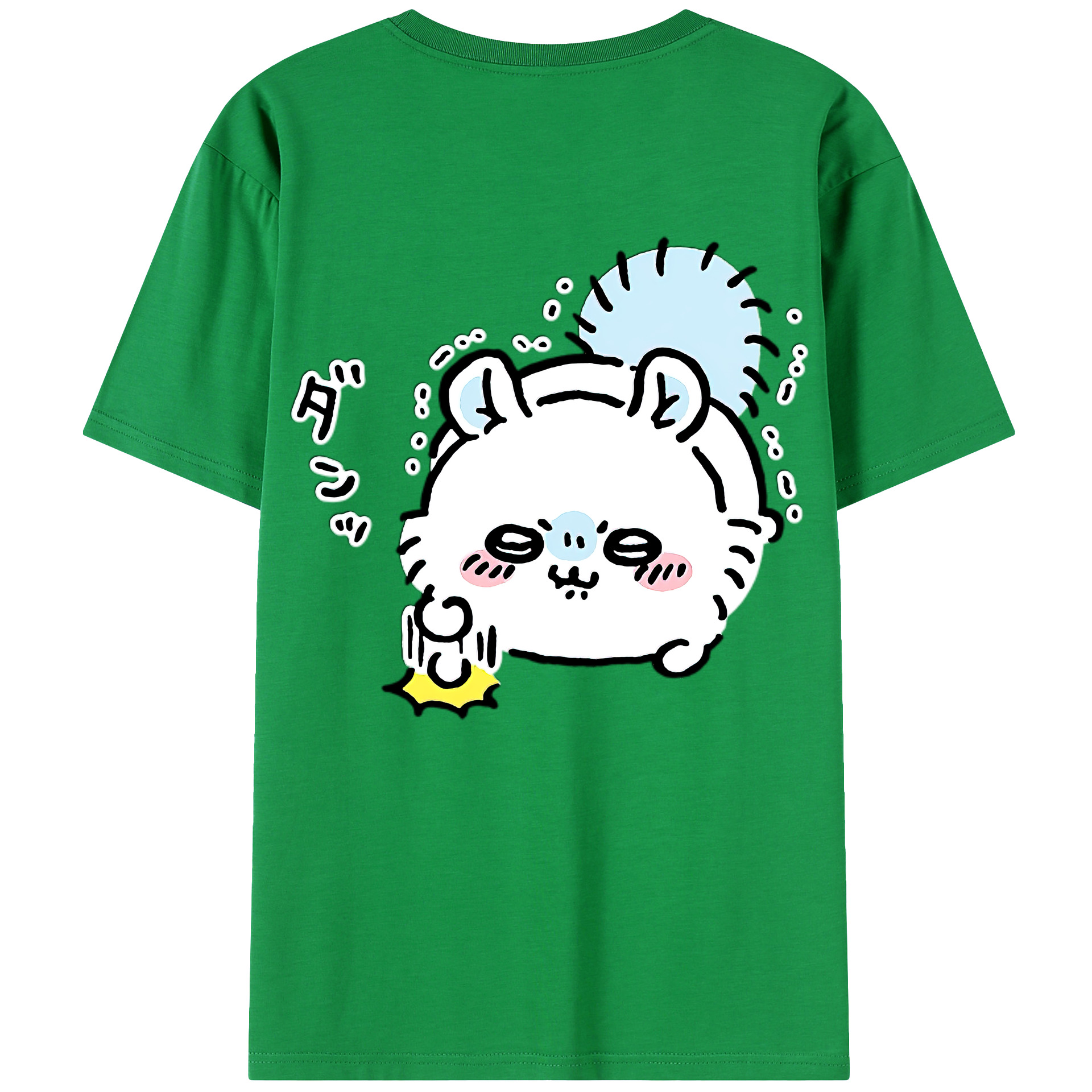 （画像用） ちいかわ モモンガ Chii-kawa Momonga レディース半袖Tシャツ(バックプリント)