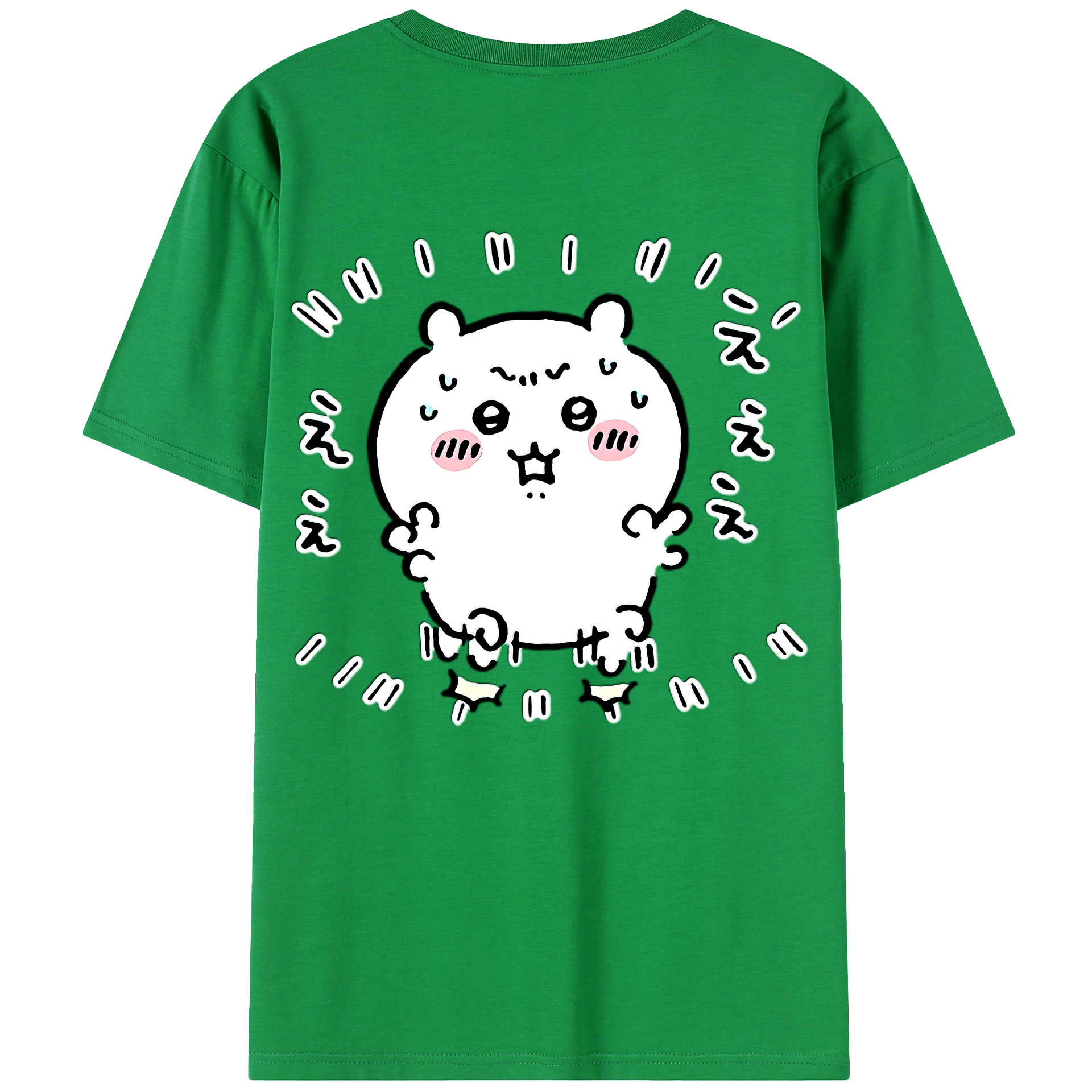 （画像用） ちいかわ ちいかわ Chii-kawa chiikawa レディース半袖Tシャツ(バックプリント)