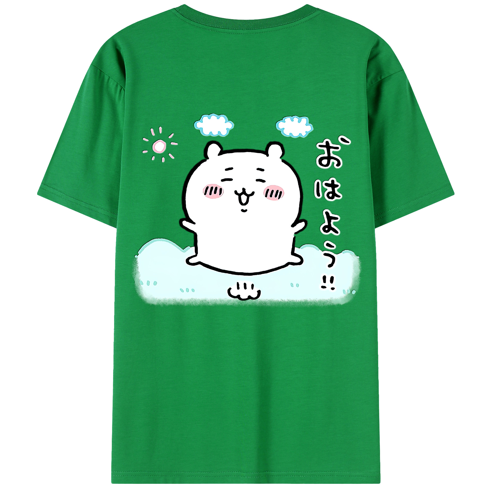 （画像用） ちいかわ ちいかわ Chii-kawa chiikawa レディース半袖Tシャツ(バックプリント)