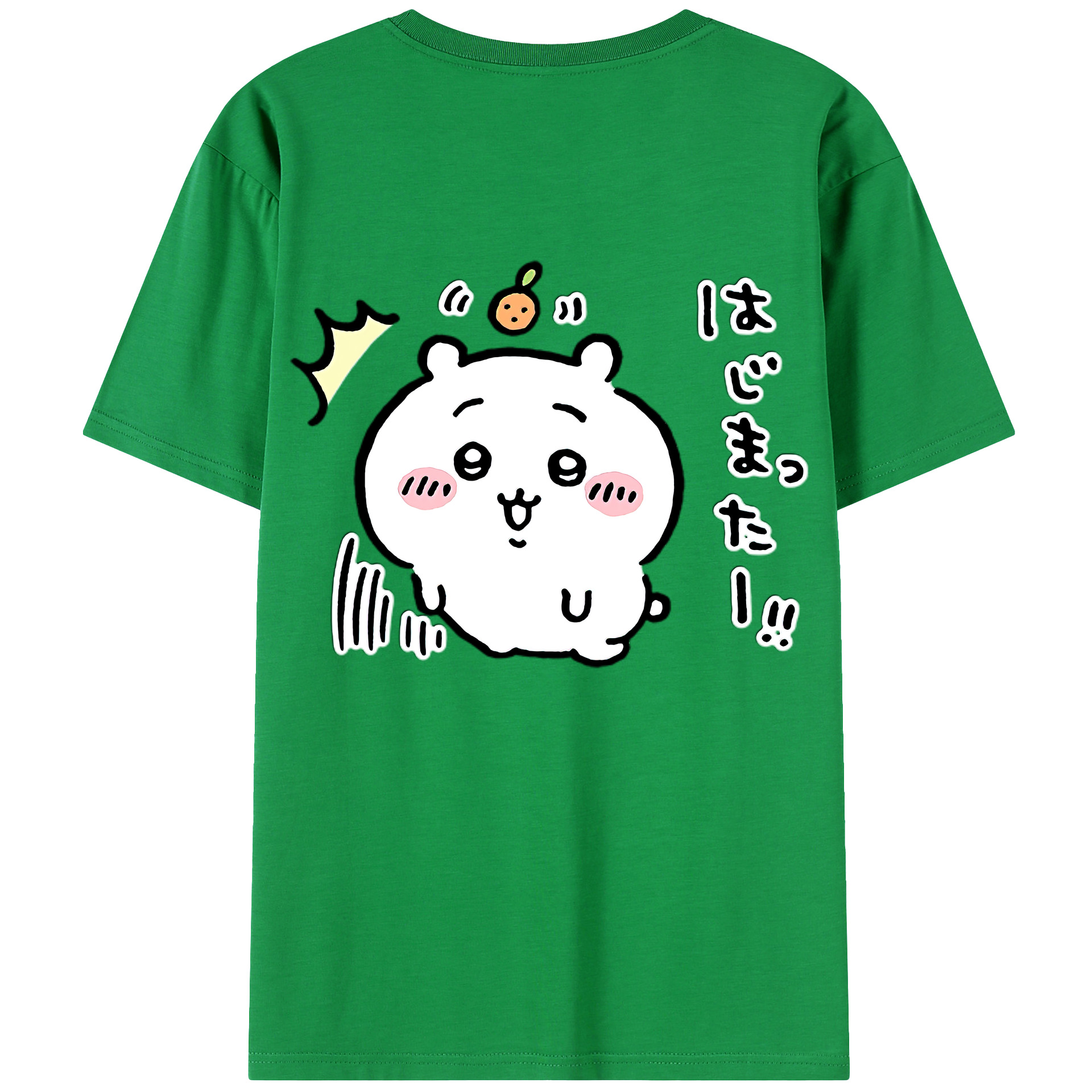 （画像用） ちいかわ ちいかわ Chii-kawa chiikawa レディース半袖Tシャツ(バックプリント)