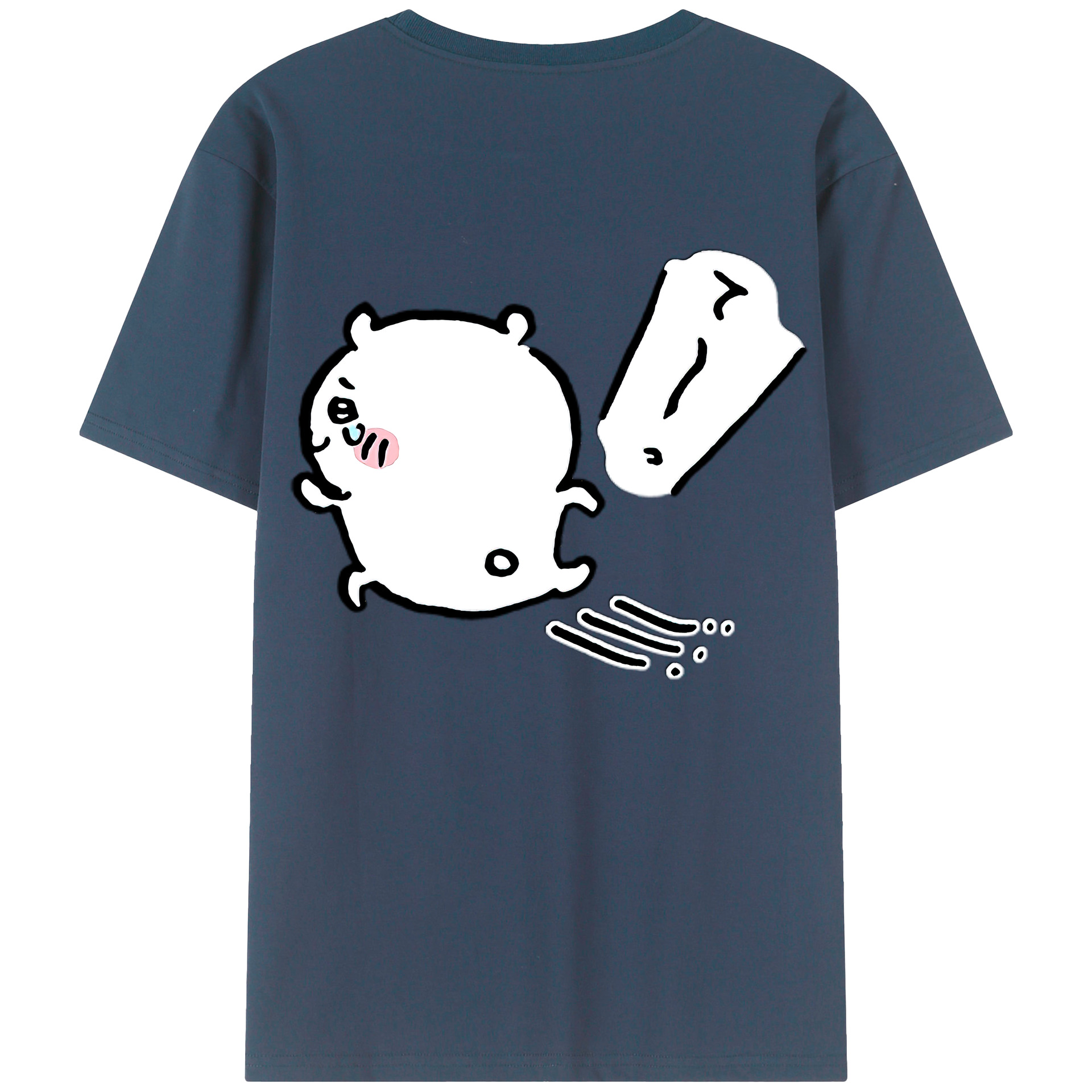 （画像用） ちいかわ ちいかわ Chii-kawa chiikawa レディース半袖Tシャツ(バックプリント)