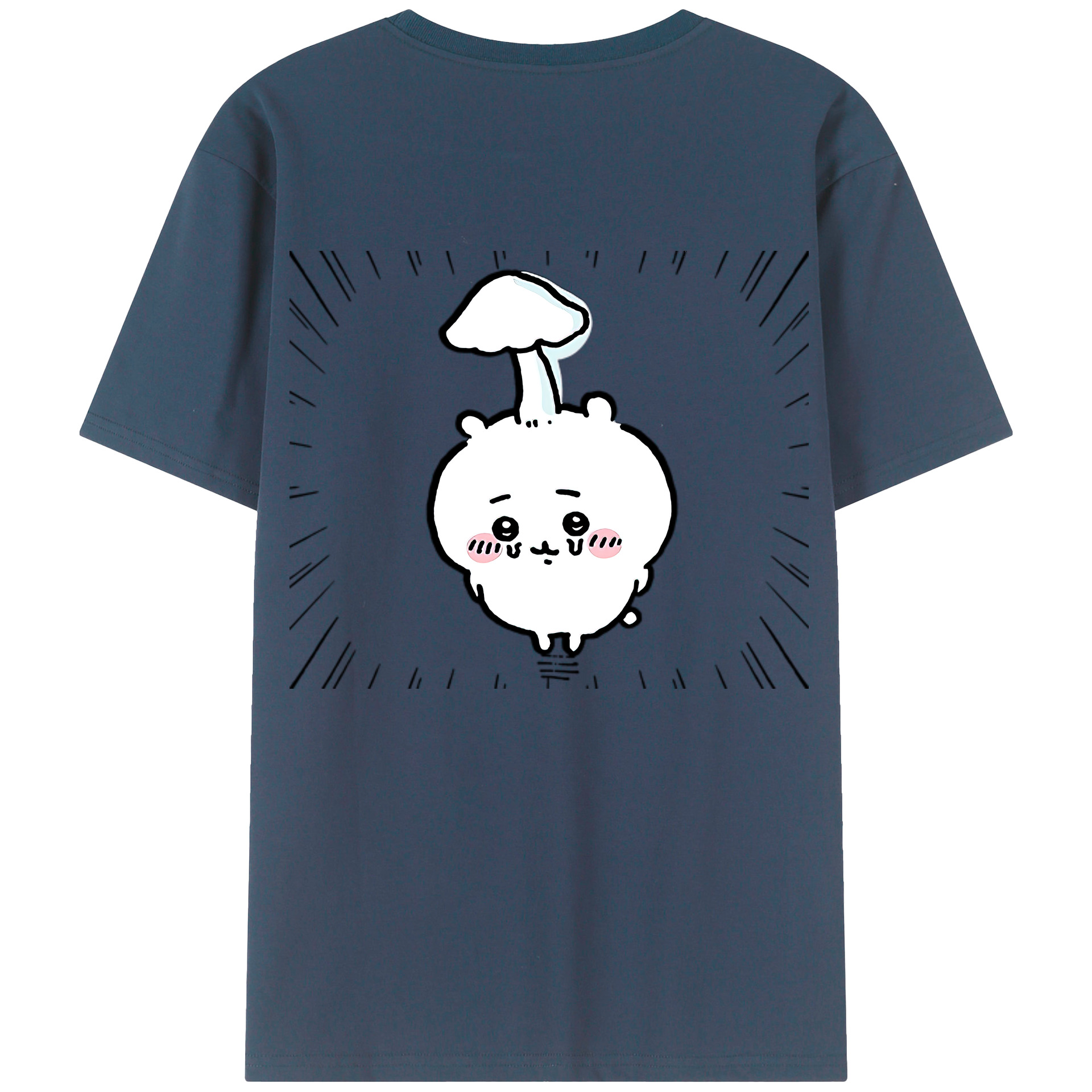 （画像用） ちいかわ ちいかわ Chii-kawa chiikawa レディース半袖Tシャツ(バックプリント)