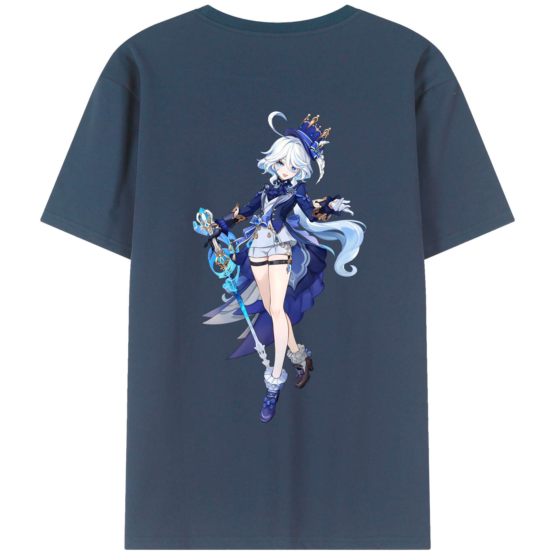 （画像用） ちいかわ ちいかわ Chii-kawa chiikawa レディース半袖Tシャツ(バックプリント)