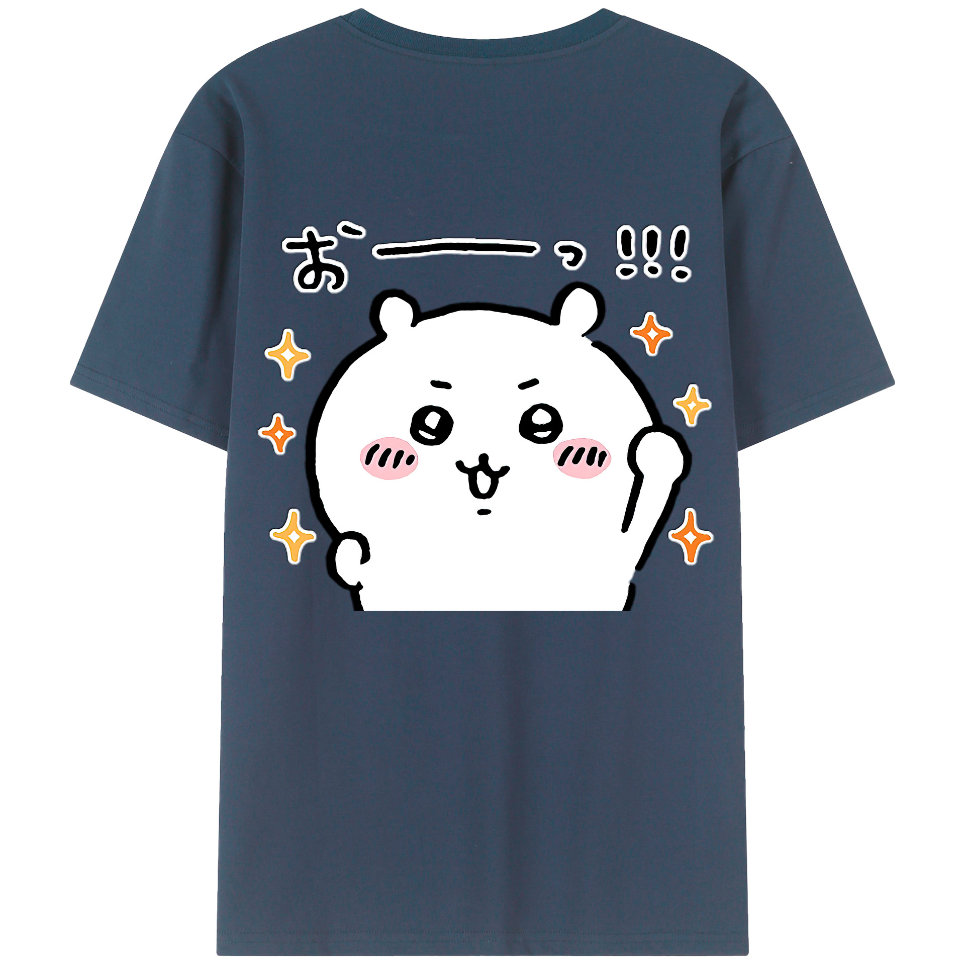 （画像用） ちいかわ ちいかわ Chii-kawa chiikawa レディース半袖Tシャツ(バックプリント)