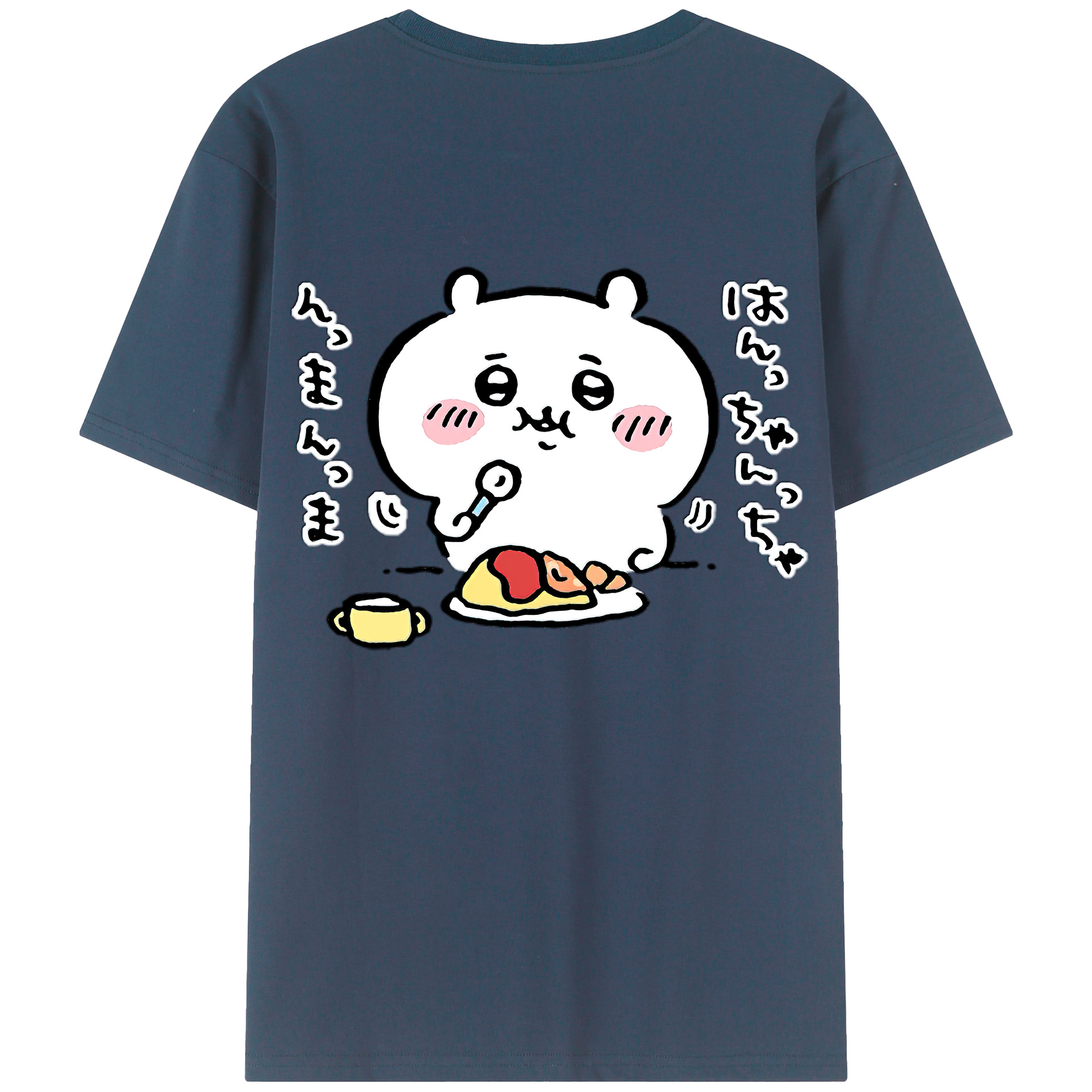（画像用） ちいかわ ちいかわ Chii-kawa chiikawa レディース半袖Tシャツ(バックプリント)
