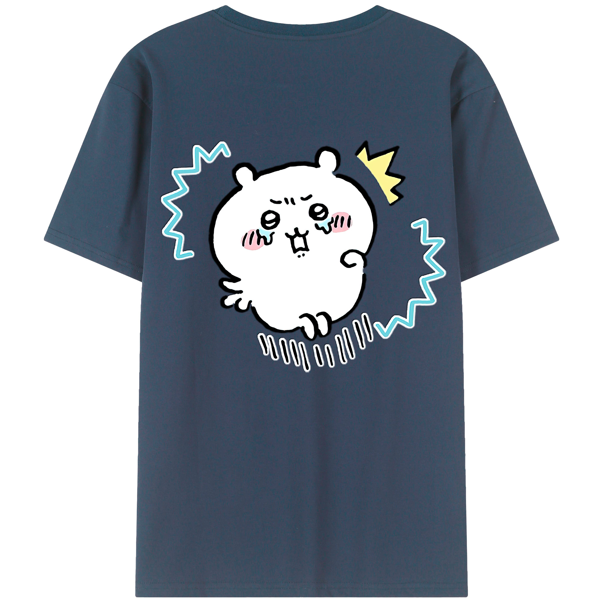 （画像用） ちいかわ ちいかわ Chii-kawa chiikawa レディース半袖Tシャツ(バックプリント)
