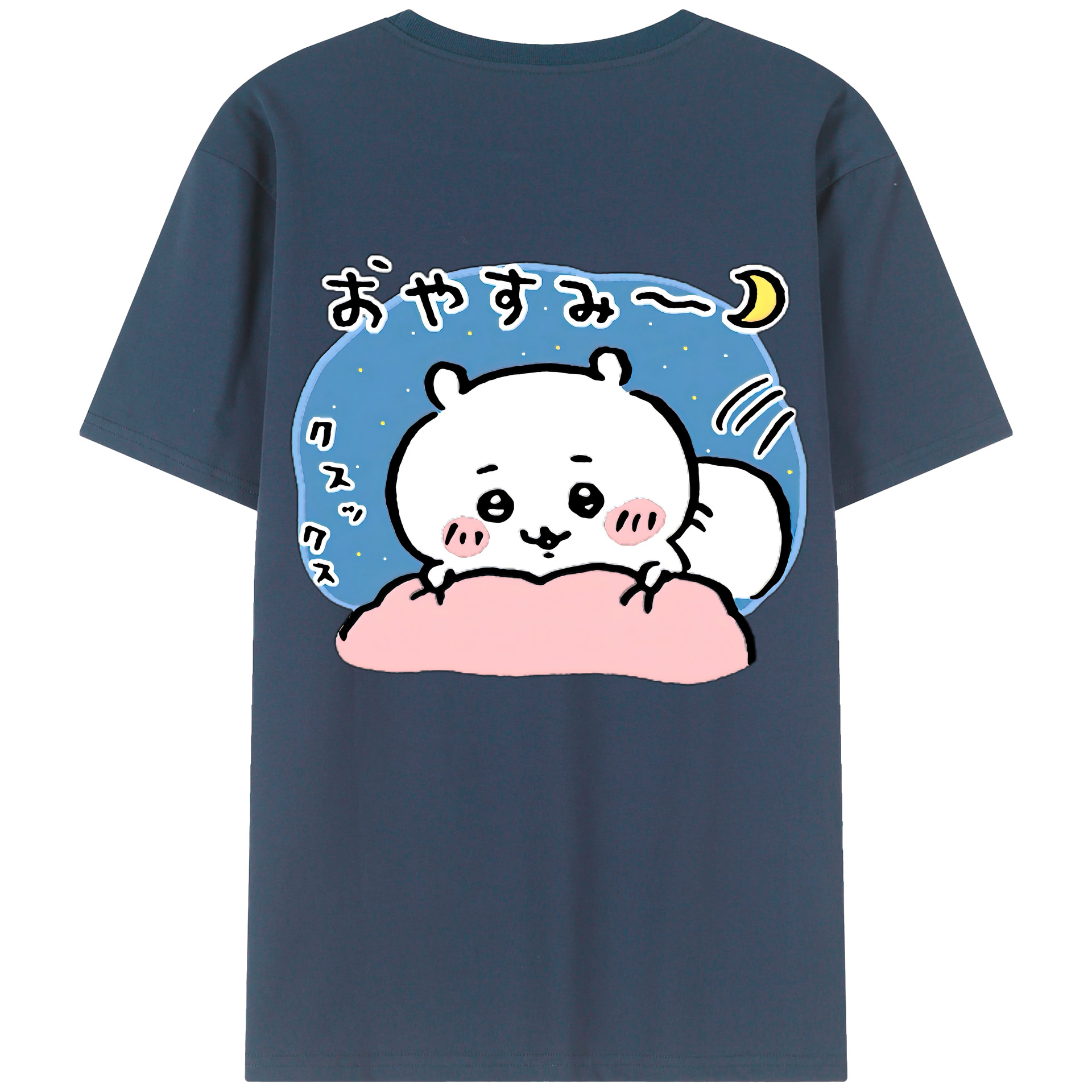 （画像用） ちいかわ ちいかわ Chii-kawa chiikawa レディース半袖Tシャツ(バックプリント)