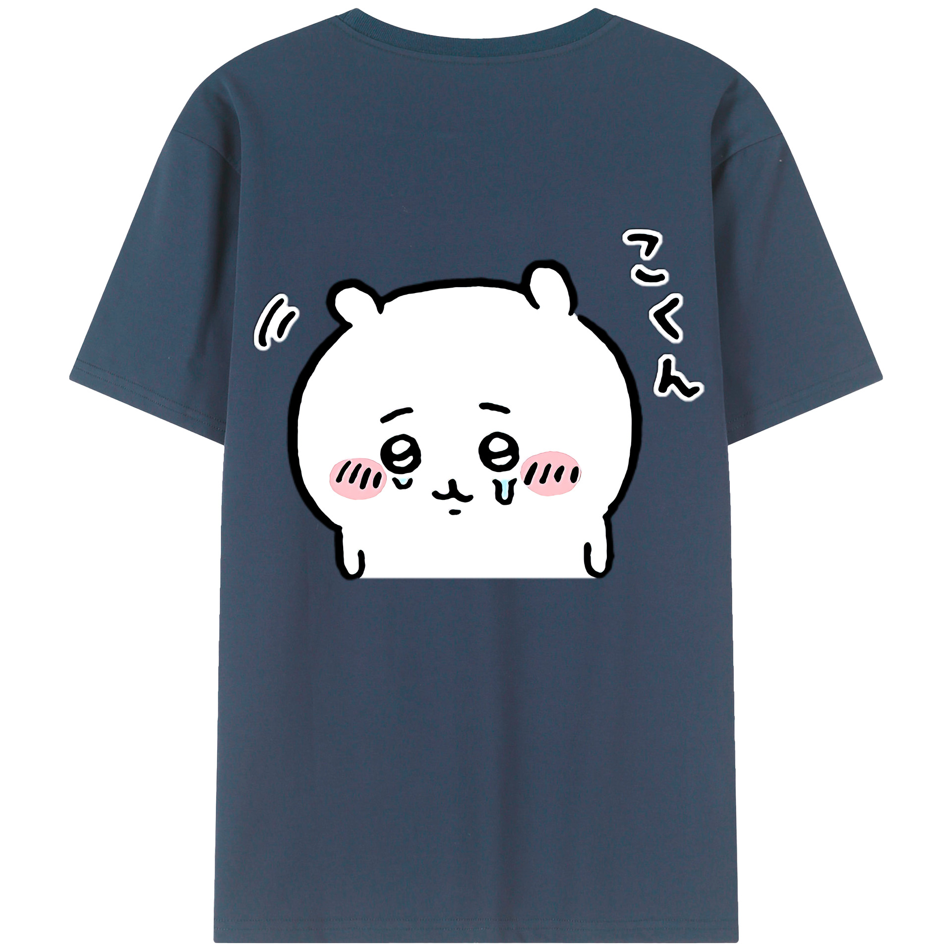 （画像用） ちいかわ ちいかわ Chii-kawa chiikawa レディース半袖Tシャツ(バックプリント)