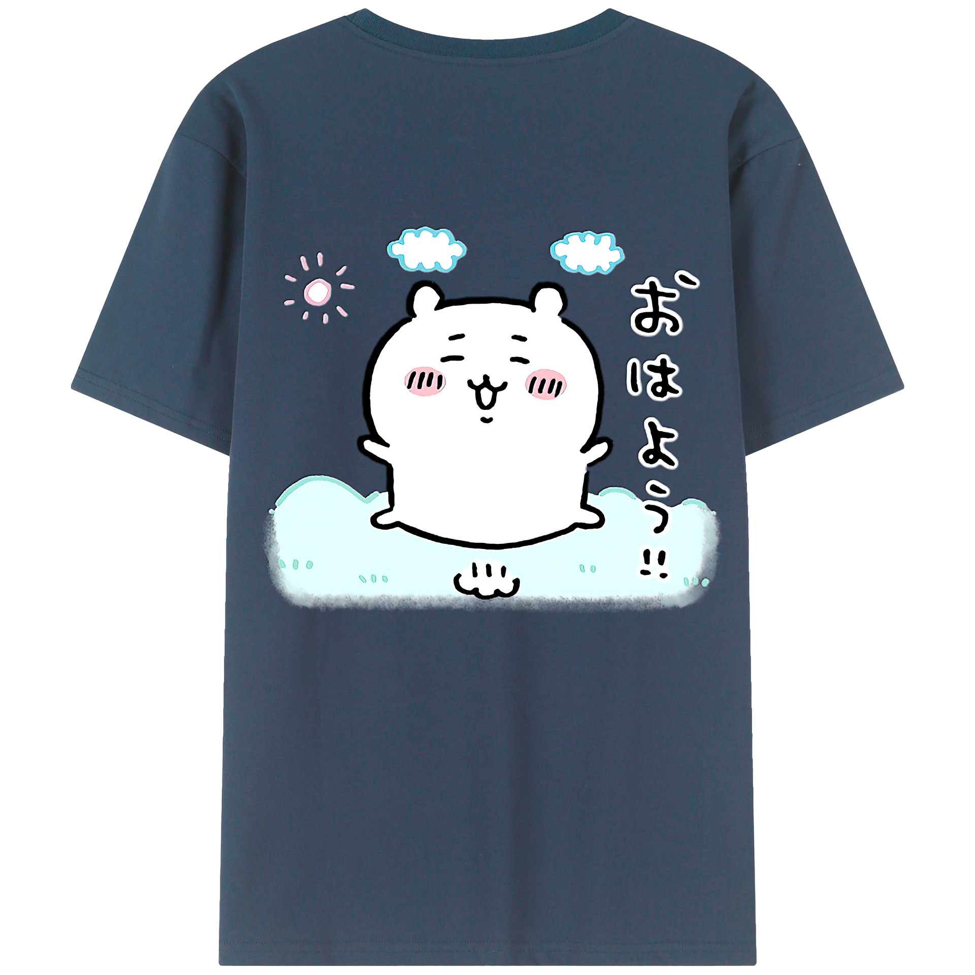 （画像用） ちいかわ ちいかわ Chii-kawa chiikawa レディース半袖Tシャツ(バックプリント)