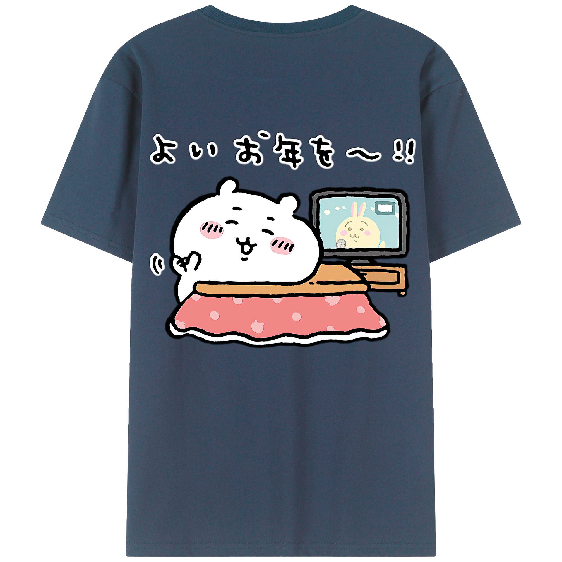 （画像用） ちいかわ ちいかわ Chii-kawa chiikawa レディース半袖Tシャツ(バックプリント)