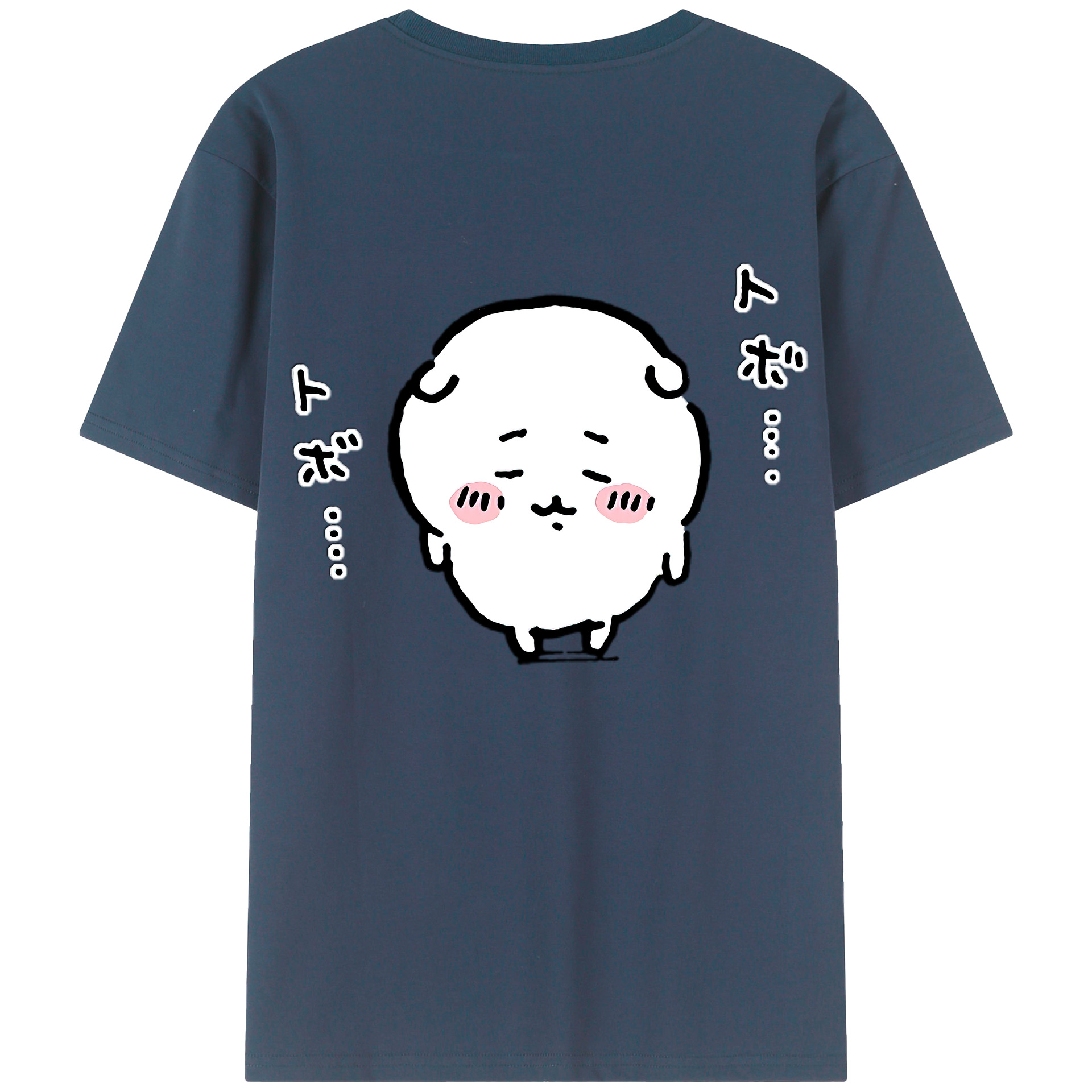 （画像用） ちいかわ ちいかわ Chii-kawa chiikawa レディース半袖Tシャツ(バックプリント)