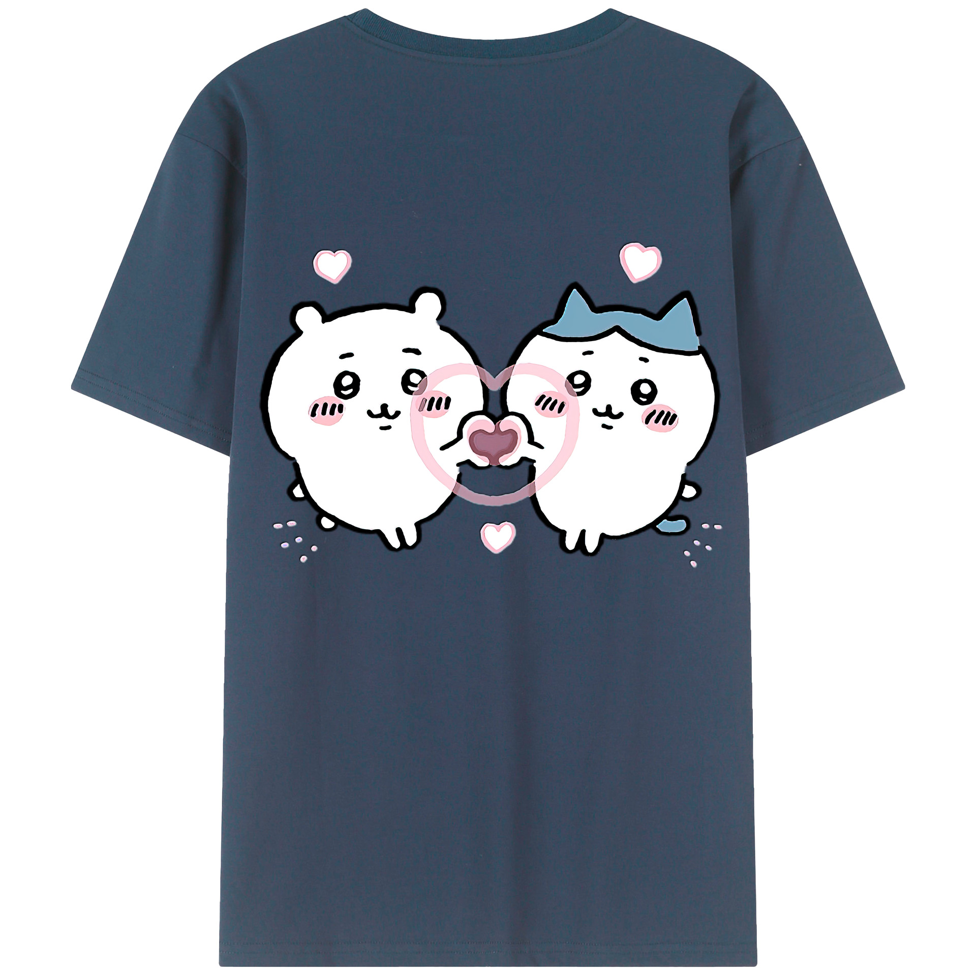 （画像用） ちいかわ ちいかわ Chii-kawa chiikawa レディース半袖Tシャツ(バックプリント)